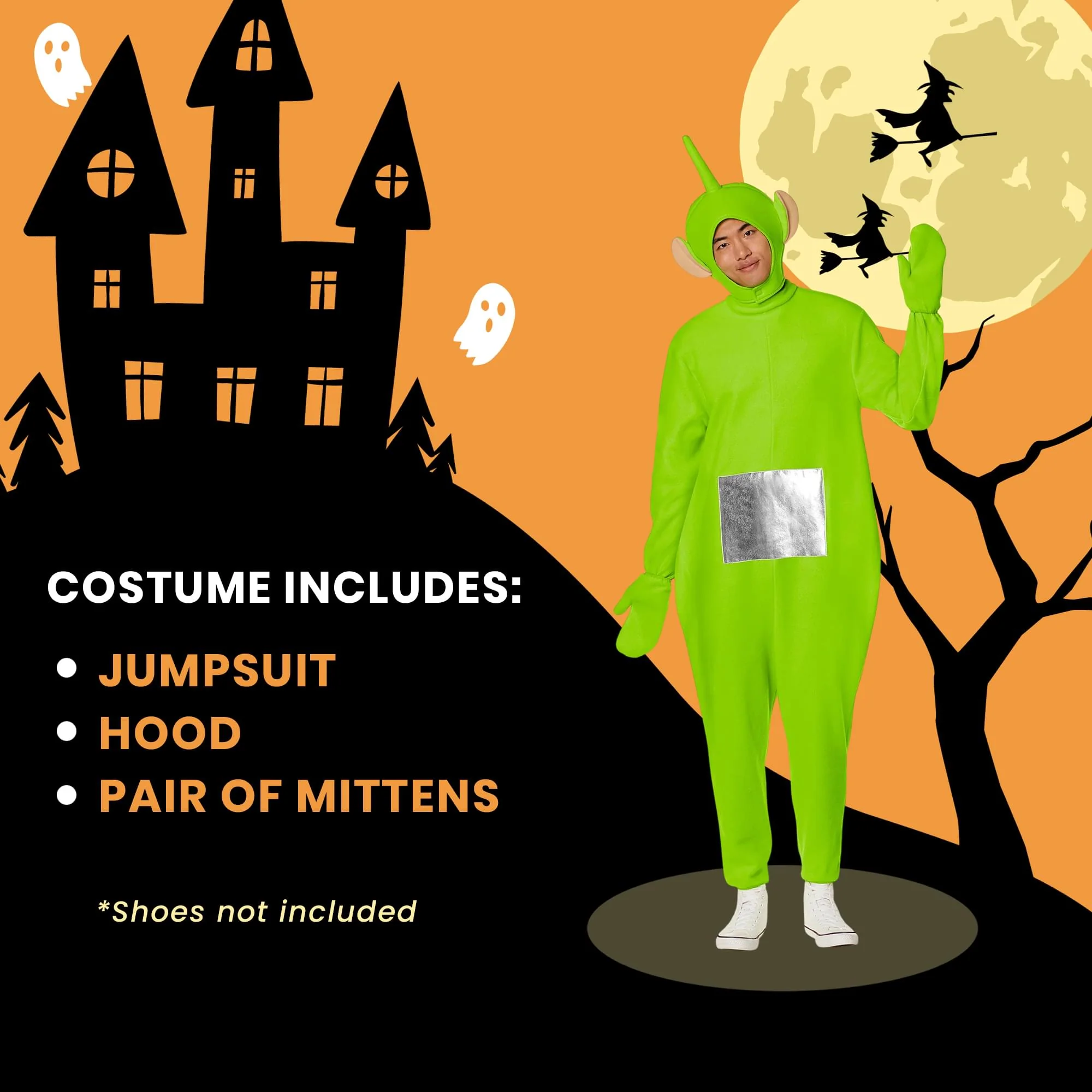 Teletubbies Dipsy Adult Costume - Image 23
