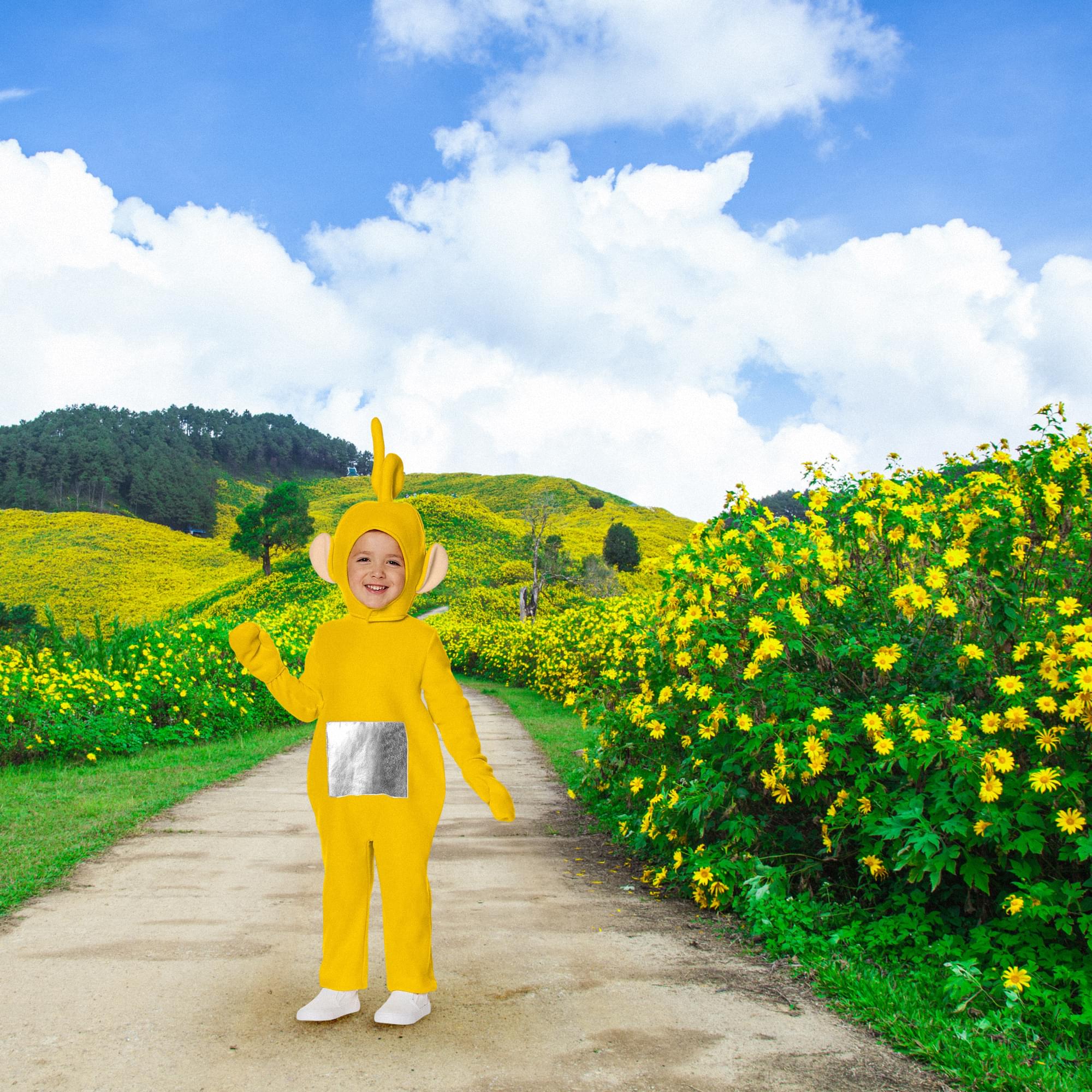 Teletubbies Laa-Laa Toddler Costume - Image 2