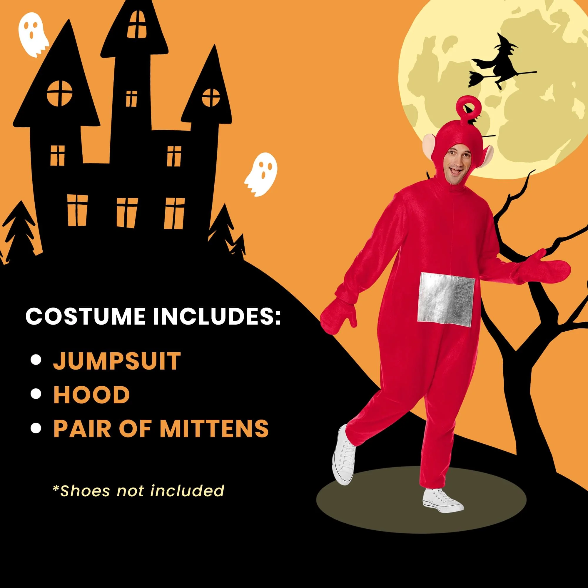 Teletubbies Po Adult Costume - Image 24