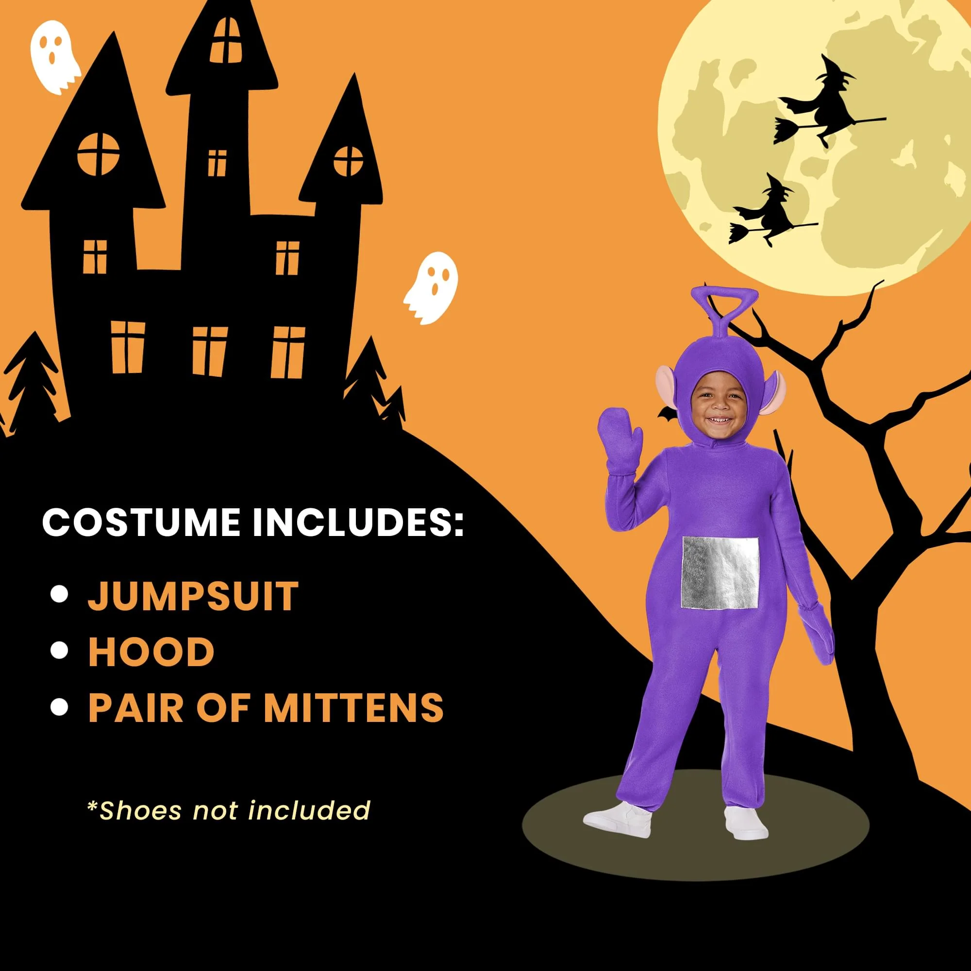 Teletubbies Tinky Winky Toddler Costume - Image 15