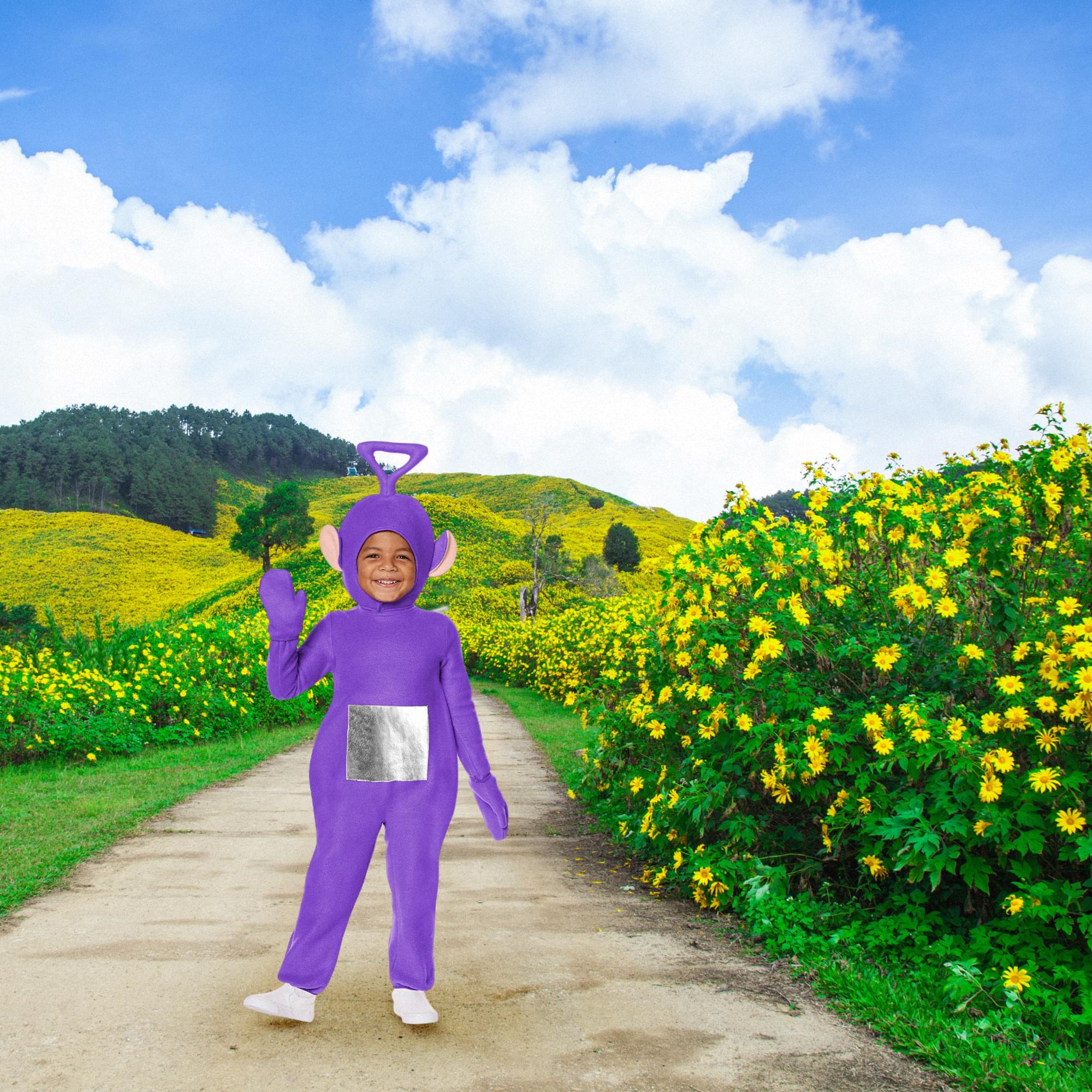 Teletubbies Tinky Winky Toddler Costume - Image 9