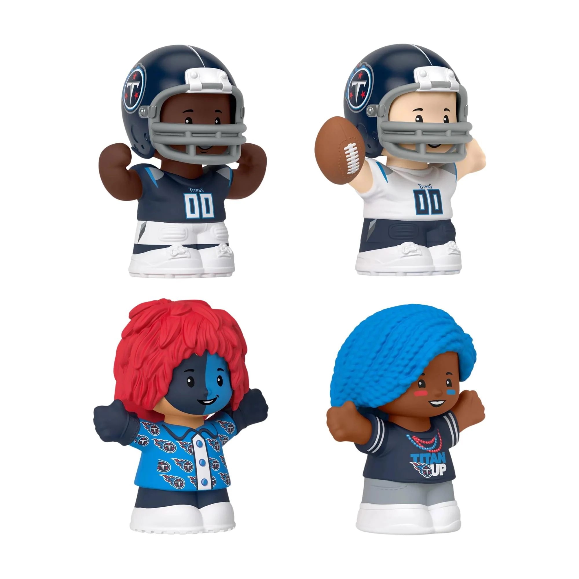 Tennessee Titans 4-Piece NFL Little People Collector Set - Image 5