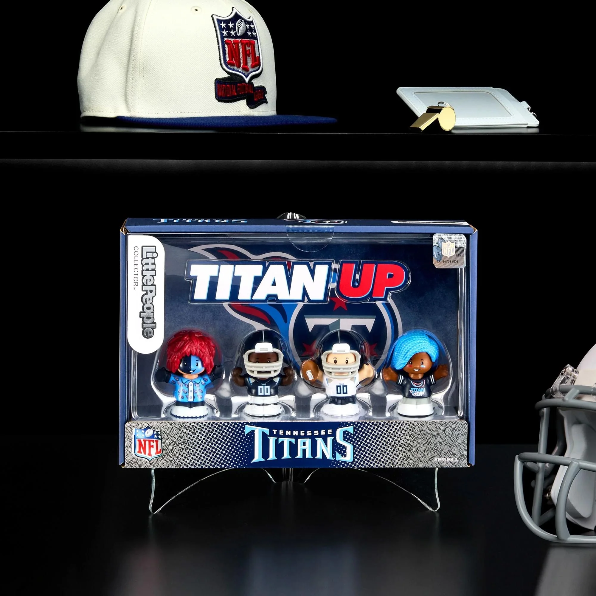 Tennessee Titans 4-Piece NFL Little People Collector Set - Image 8