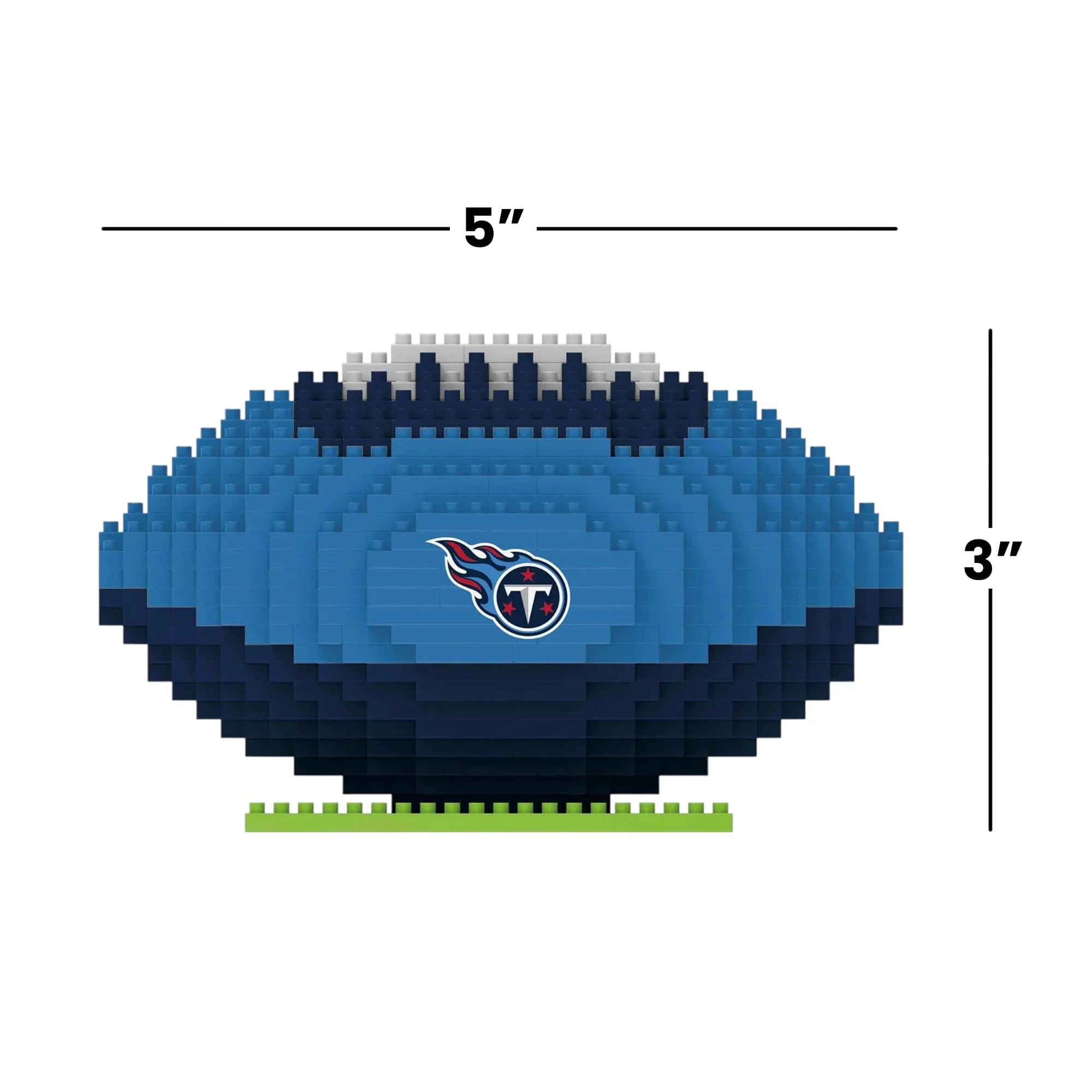 Tennessee Titans NFL BRXLZ Football 728-Piece Building Block Set - Image 6