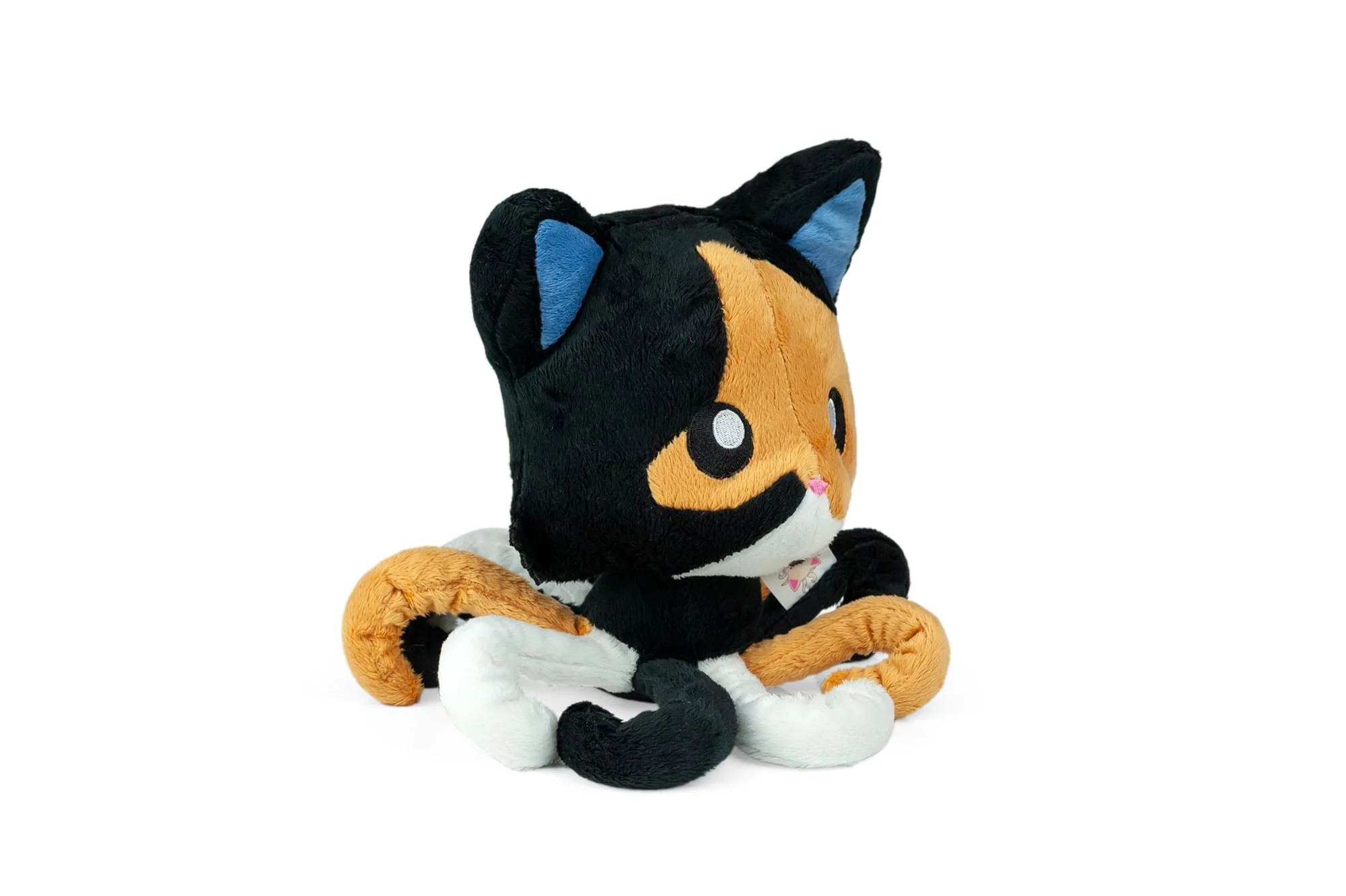 Tentacle Kitty 8 Inch Plush Calico - Image 3