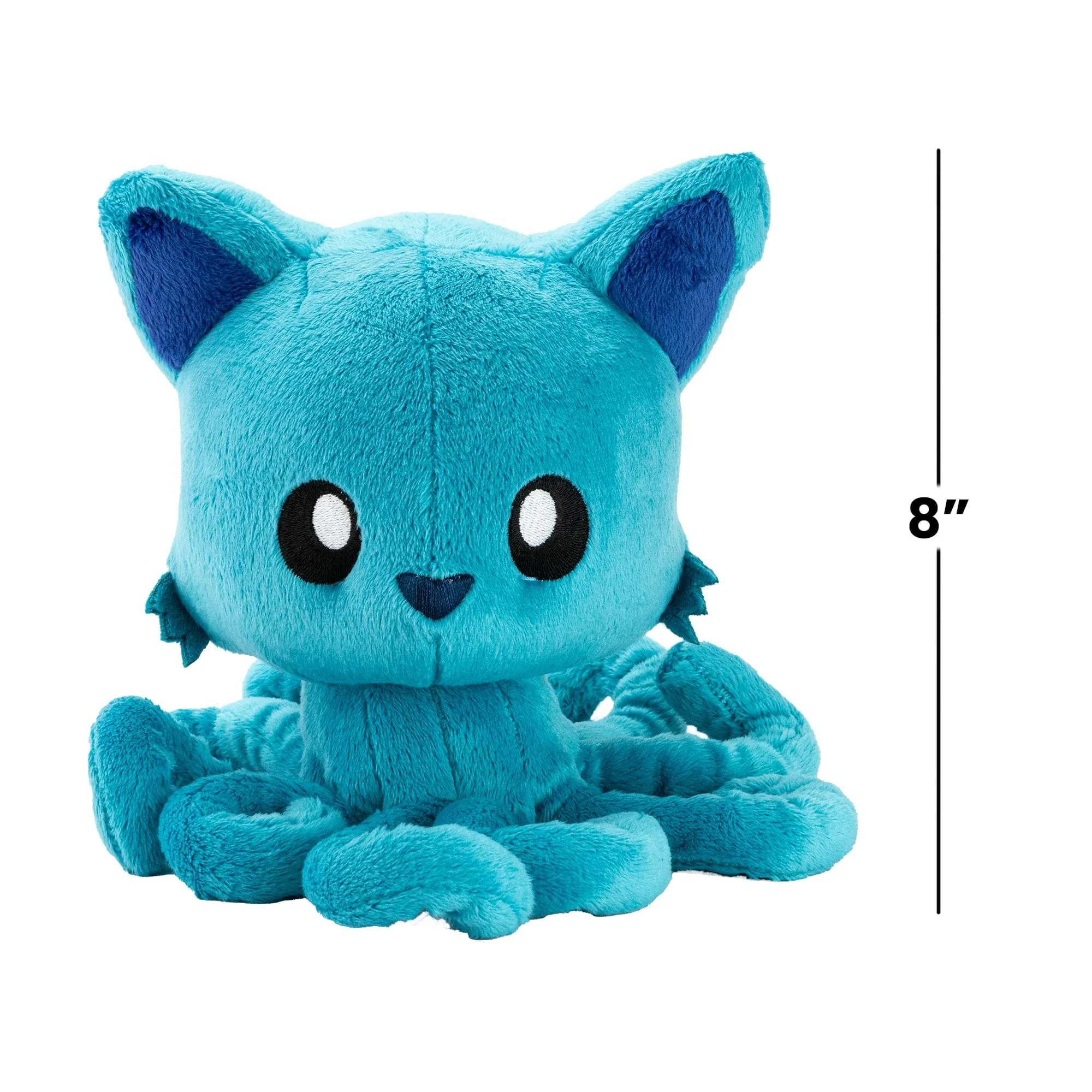 Tentacle Kitty 8 Inch Plush Paradise Blue Classic Edition - Image 5