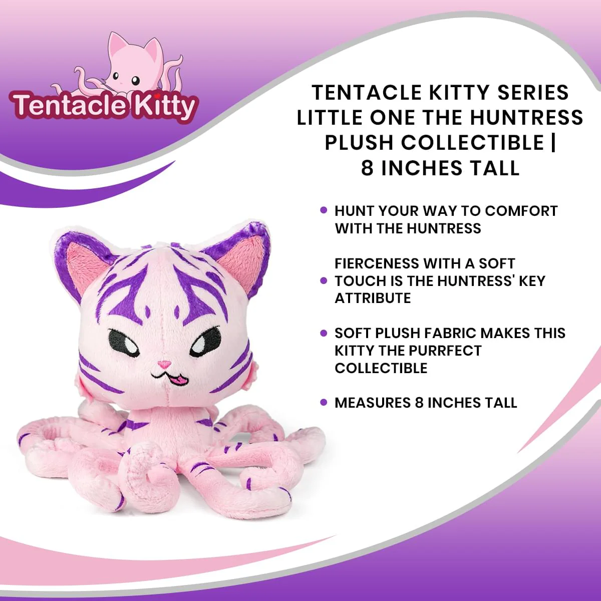 Tentacle Kitty 8 Inch The Huntress Plush - Image 7