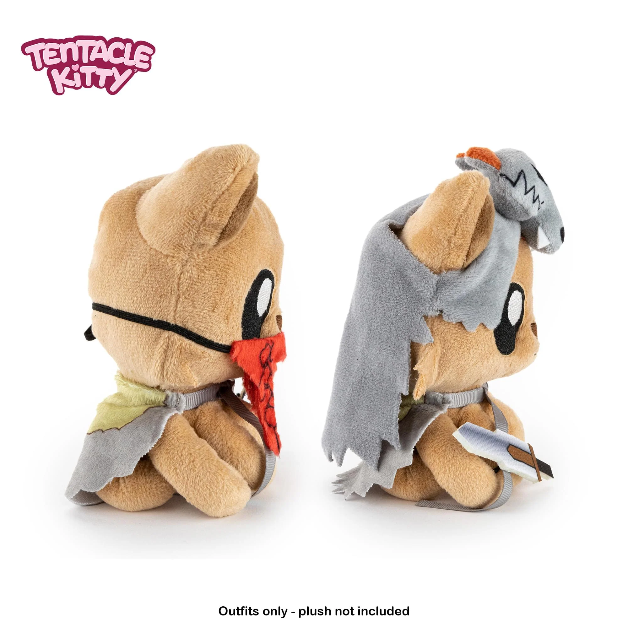 Tentacle Kitty Campaign Critters | Barbarian Class Plush Clothing Pack - Image 4