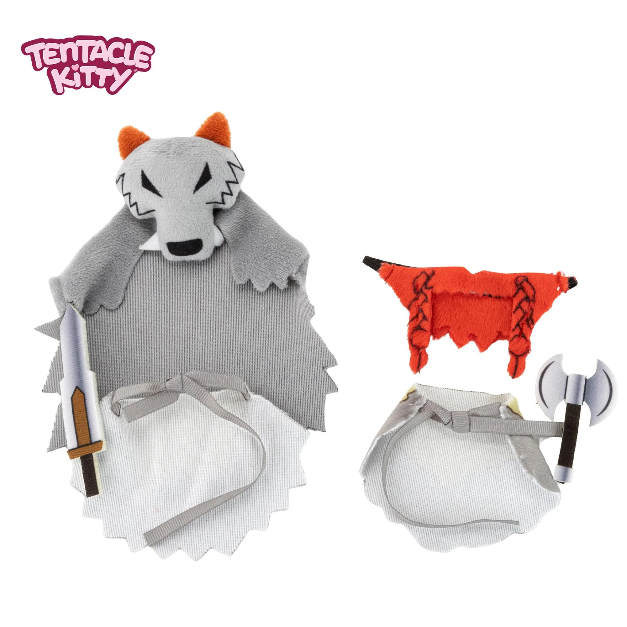 Tentacle Kitty Campaign Critters | Barbarian Class Plush Clothing Pack - Image 6