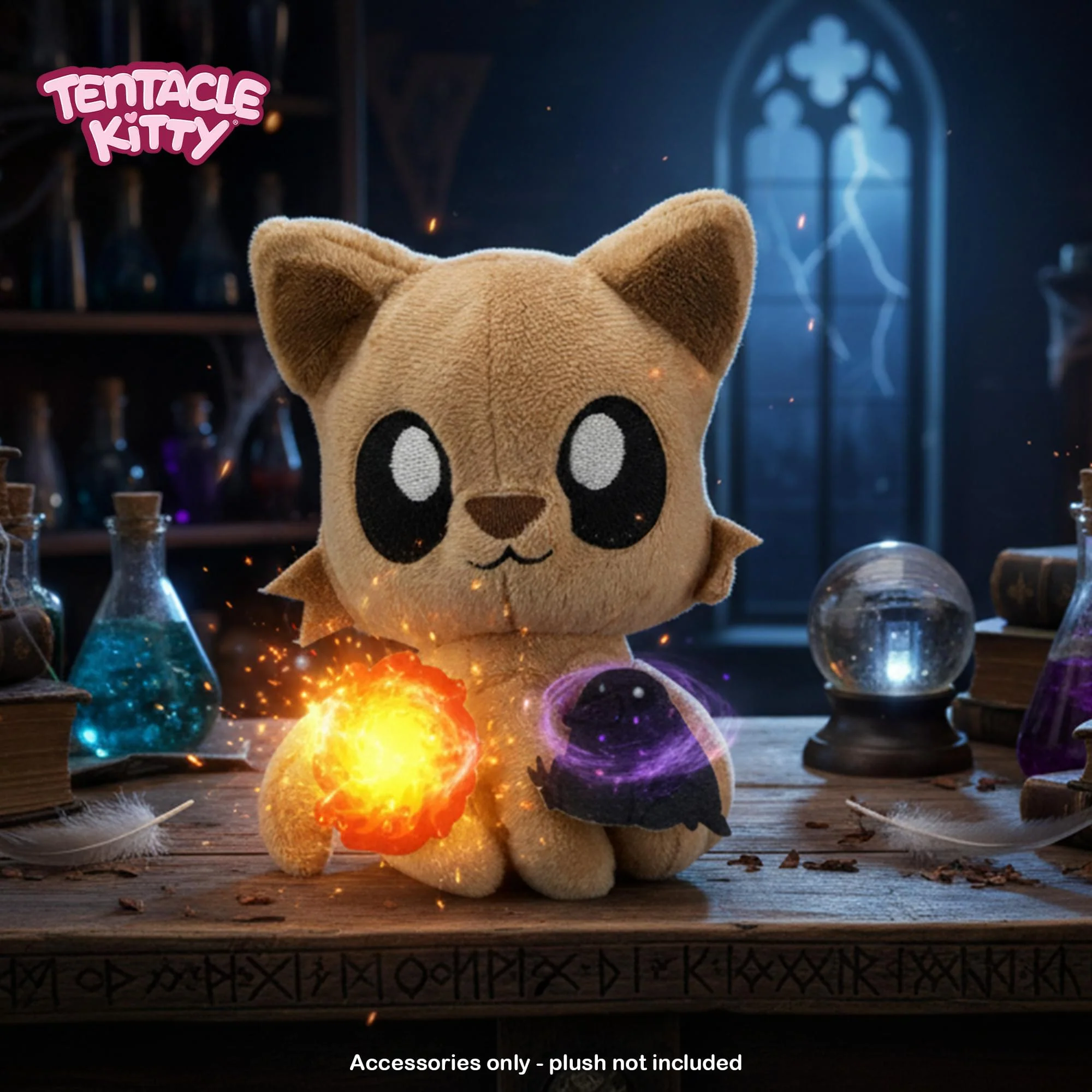 Tentacle Kitty Campaign Critters | Magic Spells Accessory Pack - Image 7