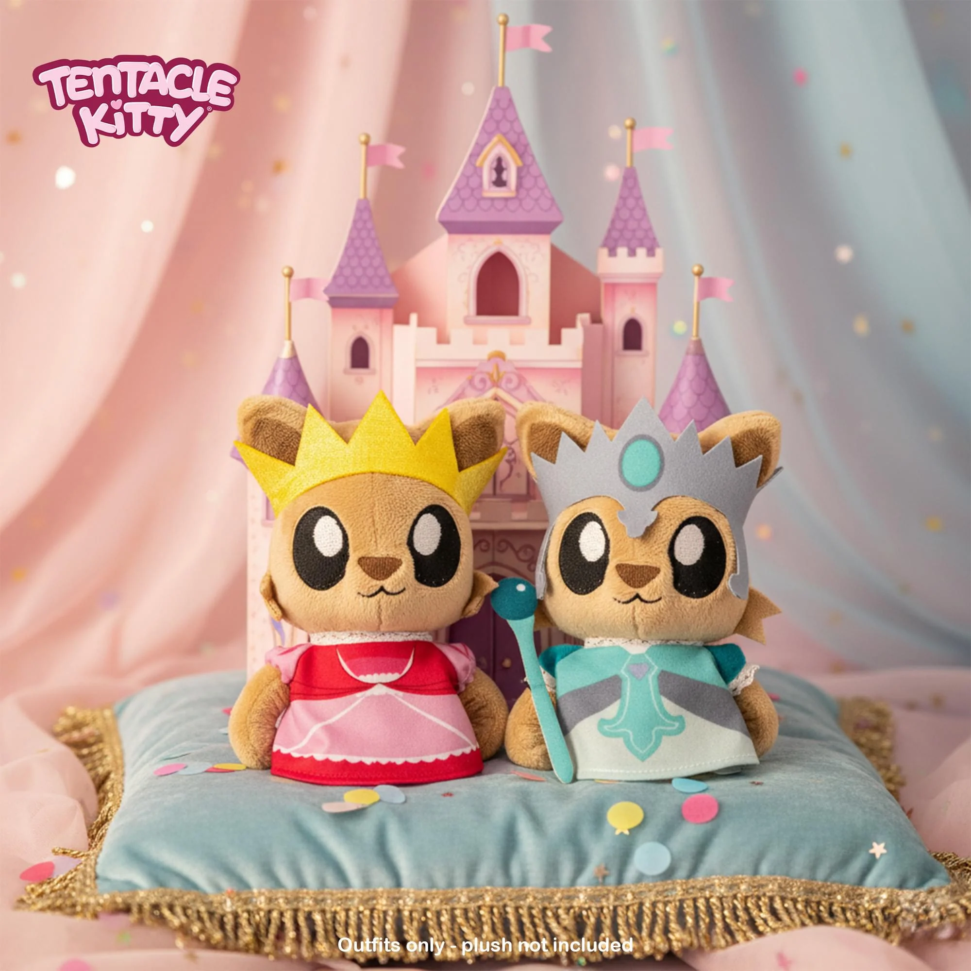 Tentacle Kitty Campaign Critters | Princess Class Plush Clothing Pack - Image 8