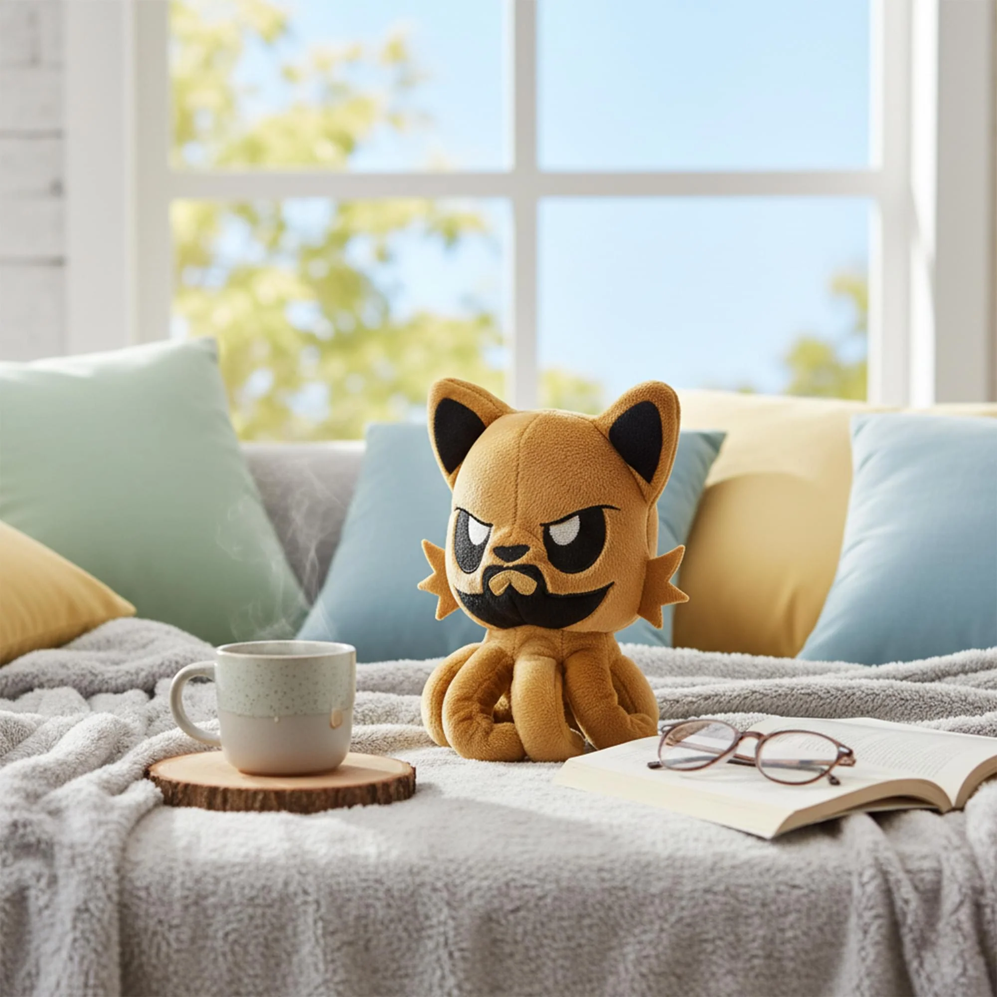 Tentacle Kitty Campaign Critters Ruffian Little One Plush - Image 4