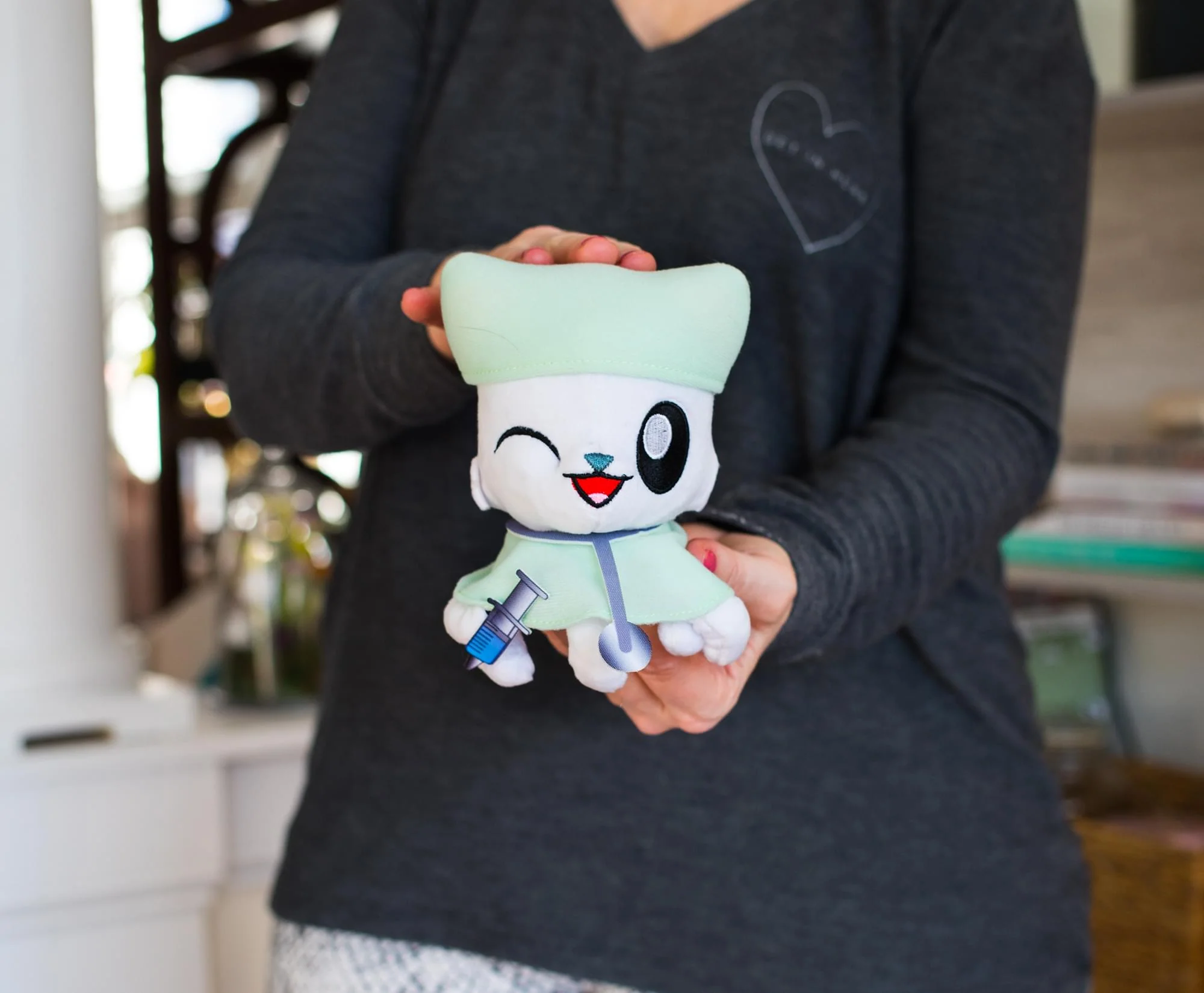 Tentacle Kitty First Responders & Essentials Little Ones Plush | Nurse Kitty - Image 5