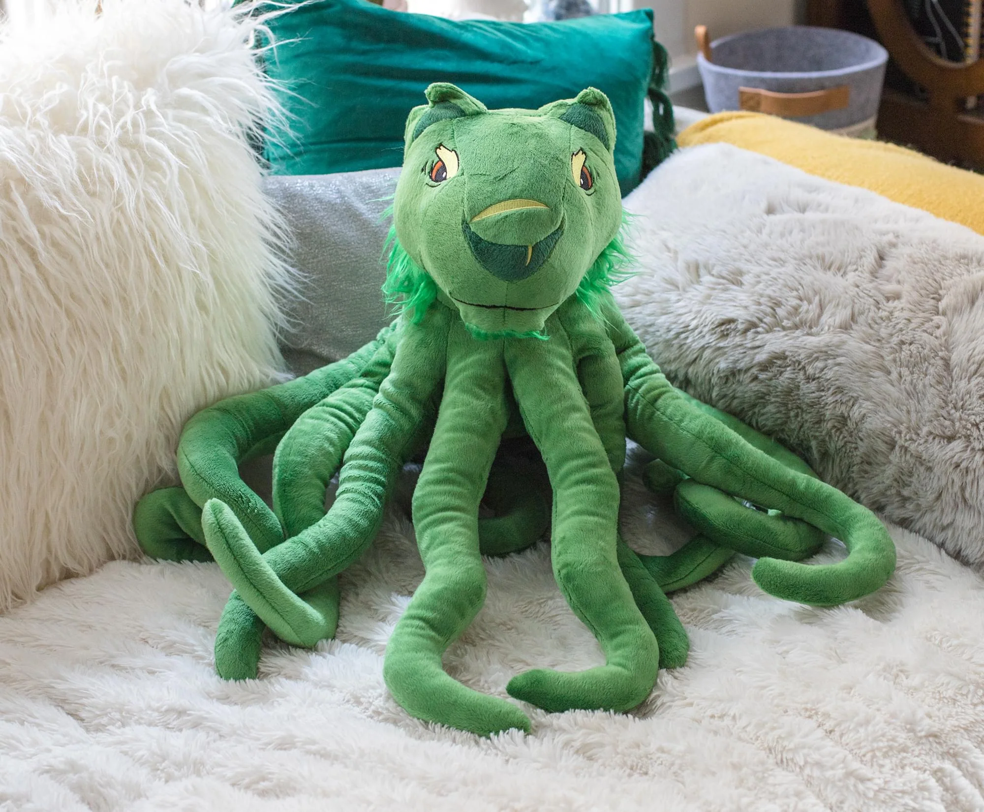 Tentacle Kitty Series Cat Guru Plush Collectible | Measures 28 Inches Long - Image 5