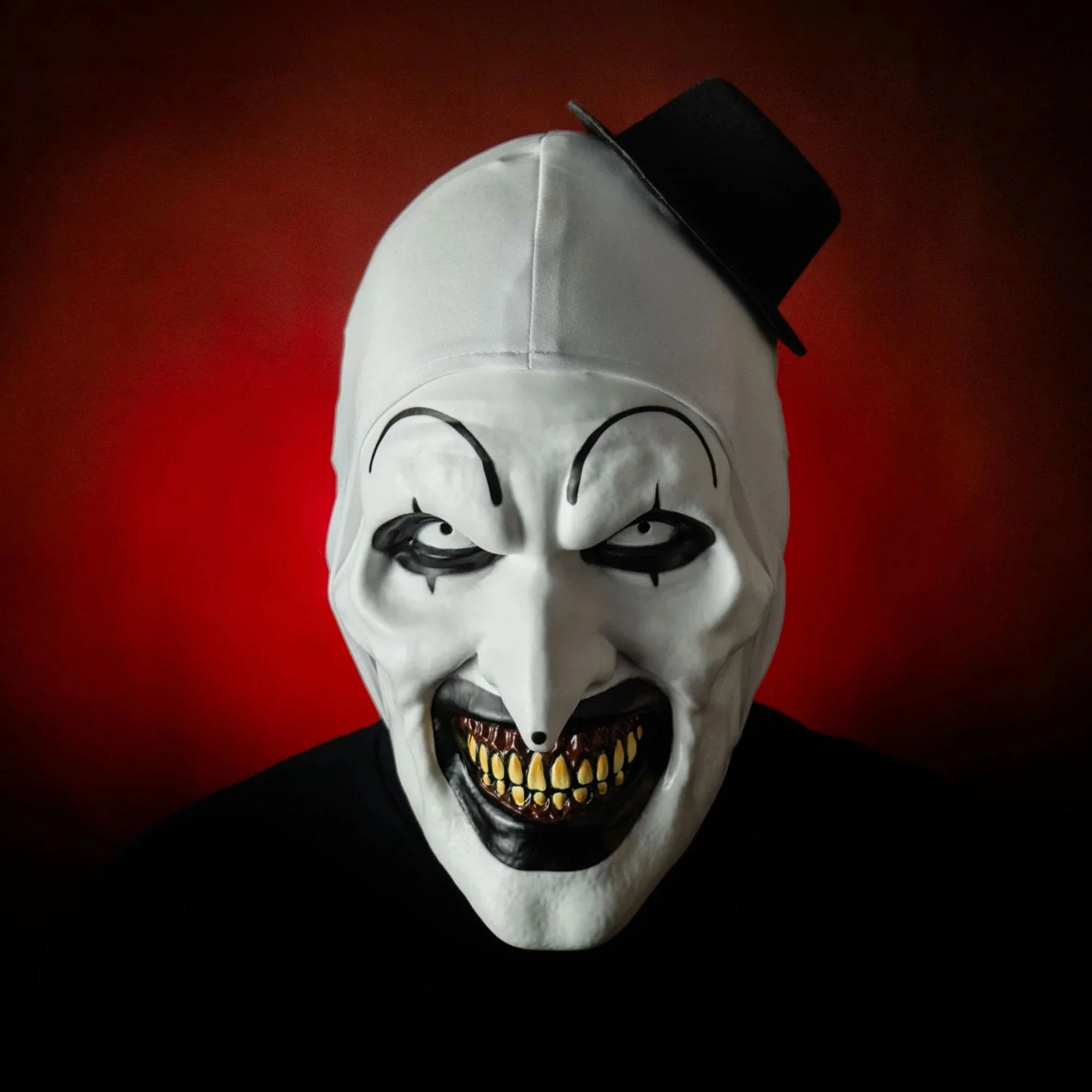 Terrifier 2 Art the Clown Deluxe Adult Injection Costume Mask - Image 4