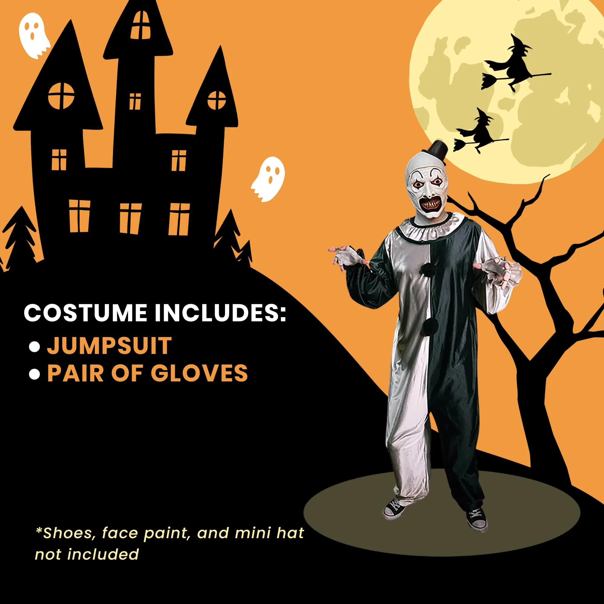 Terrifier Art The Clown Costume - Image 5