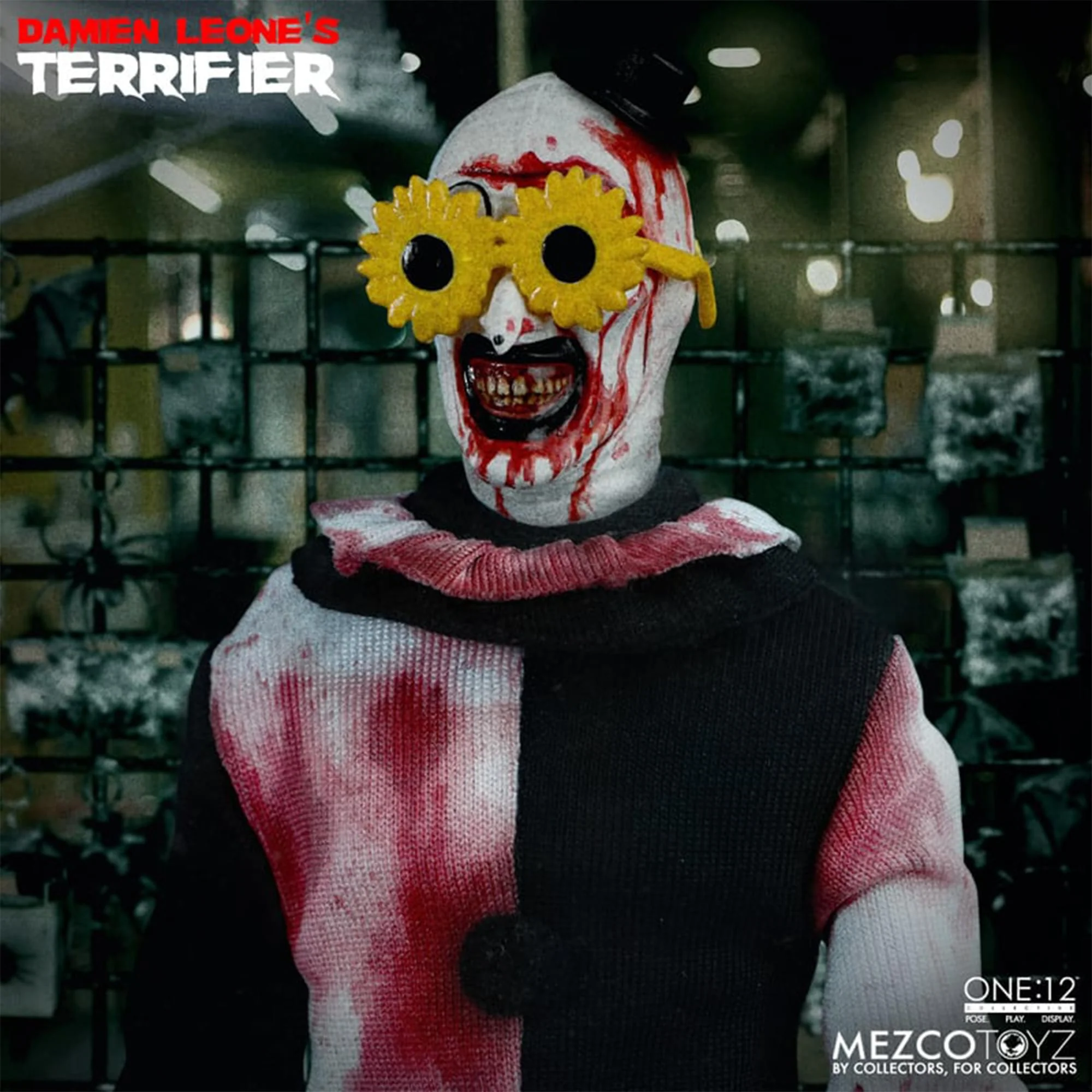 Terrifier One:12 Collective Deluxe Art the Clown Figure - Image 4