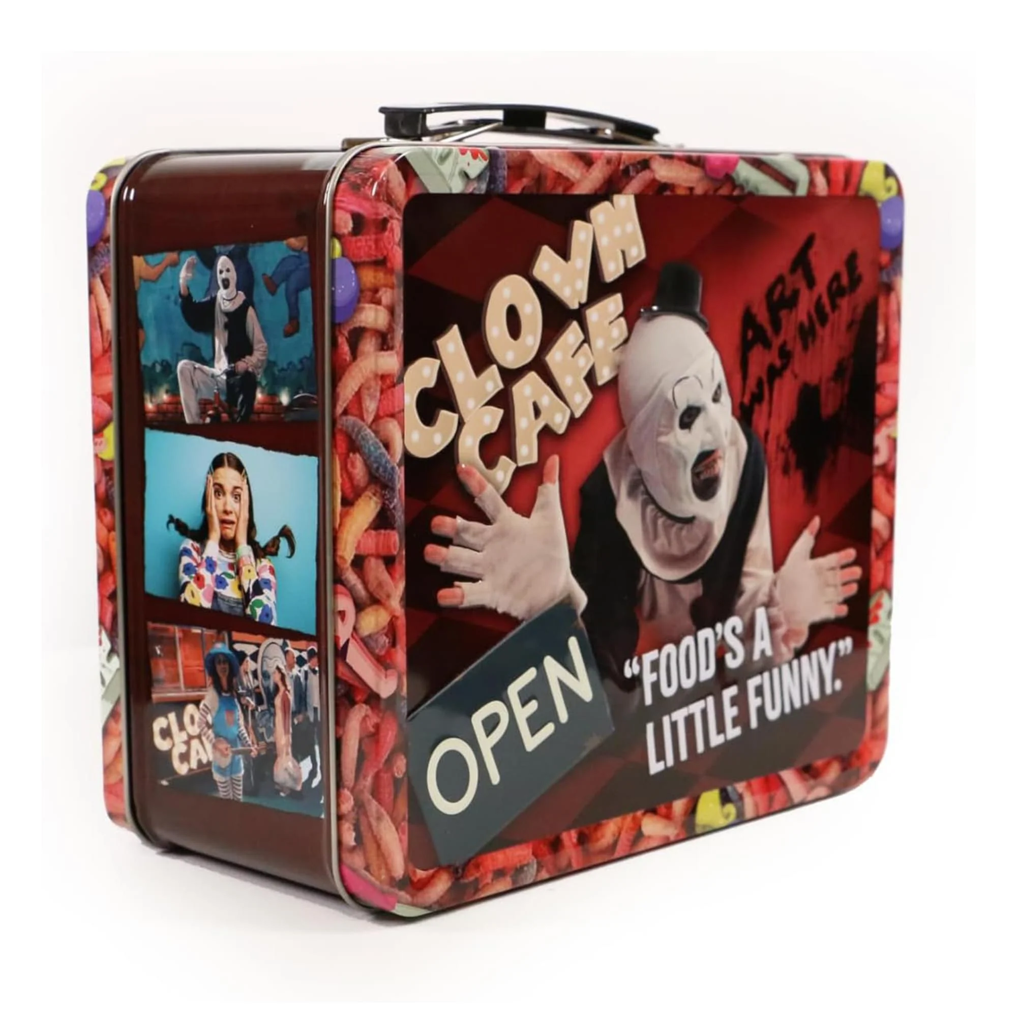 Terrifier Tin Lunch Box with Beverage Container - Image 3