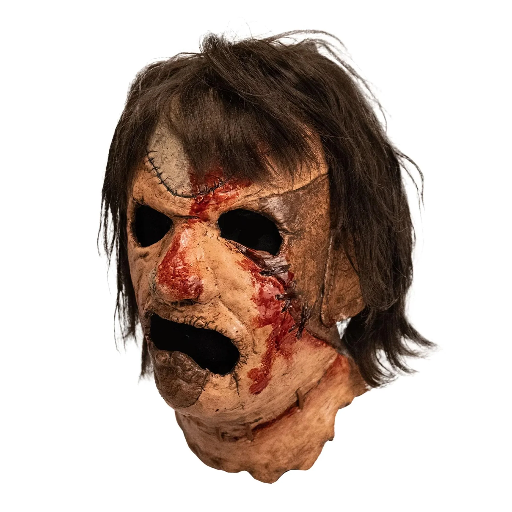 Texas Chainsaw Massacre 3 Leatherface Adult Latex Costume Mask - Image 2