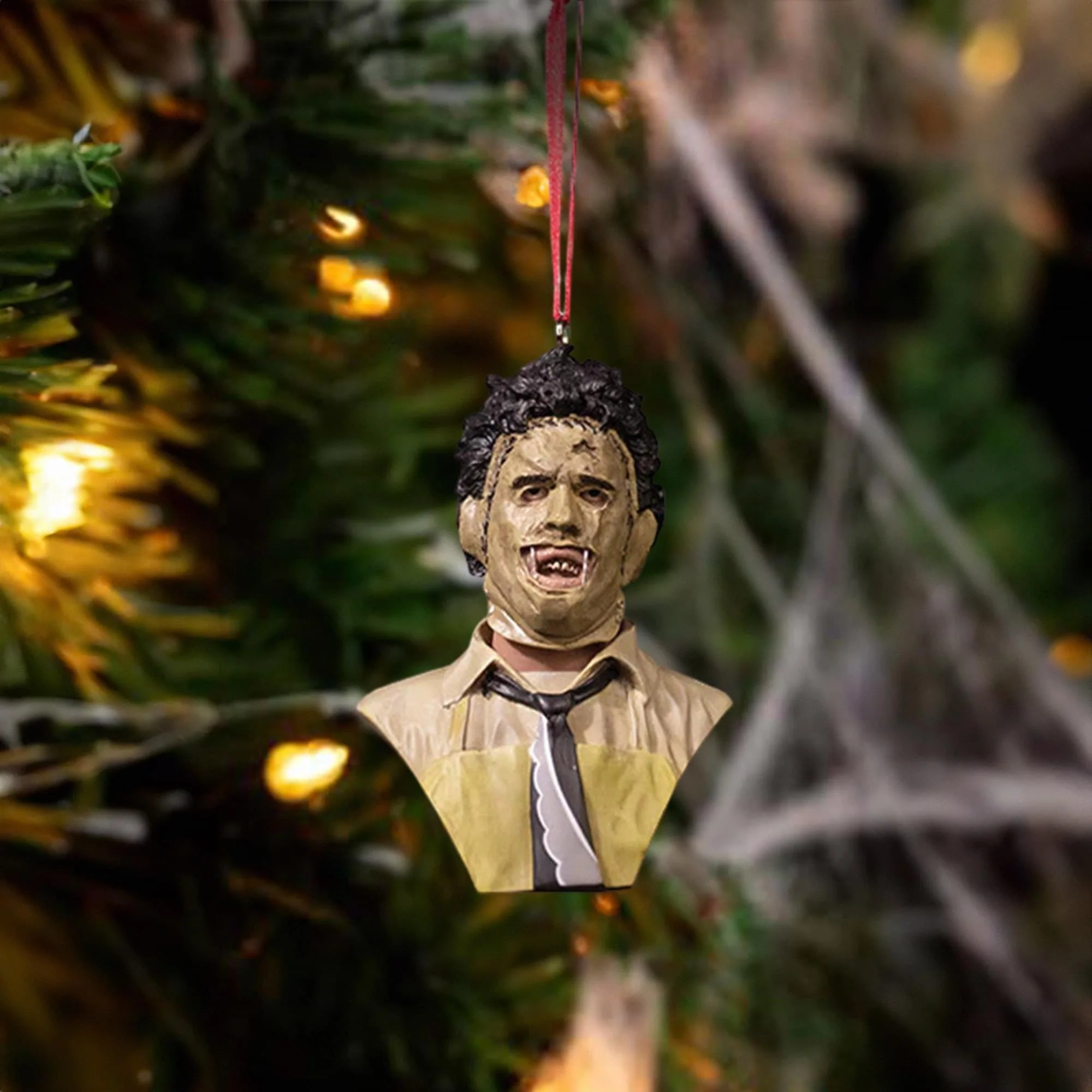 Texas Chainsaw Massacre Holiday Horrors Ornament | Leatherface - Image 3