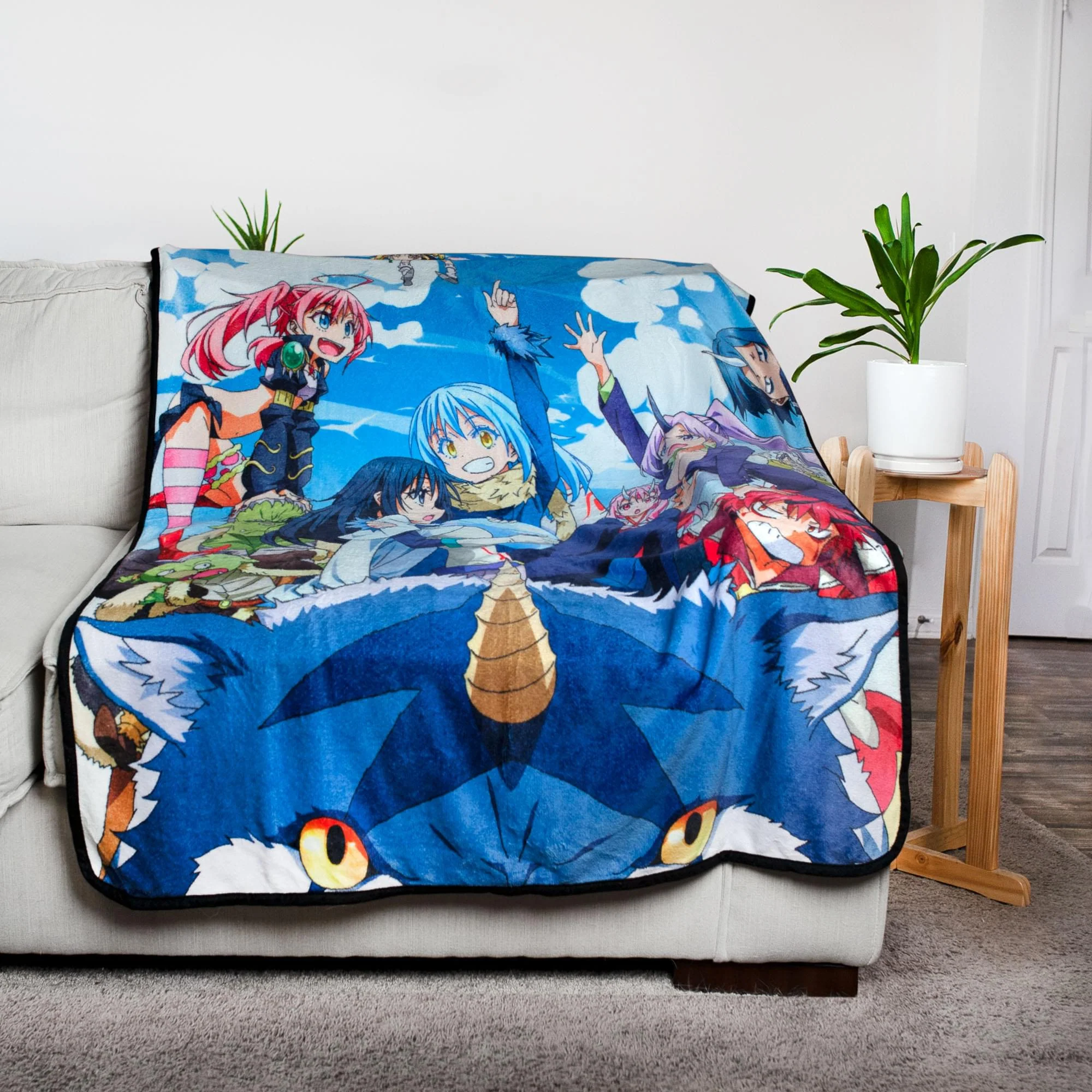 That Time I Got Reincarnated As A Slime Fleece Throw Blanket | 45 x 60 Inches - Image 2