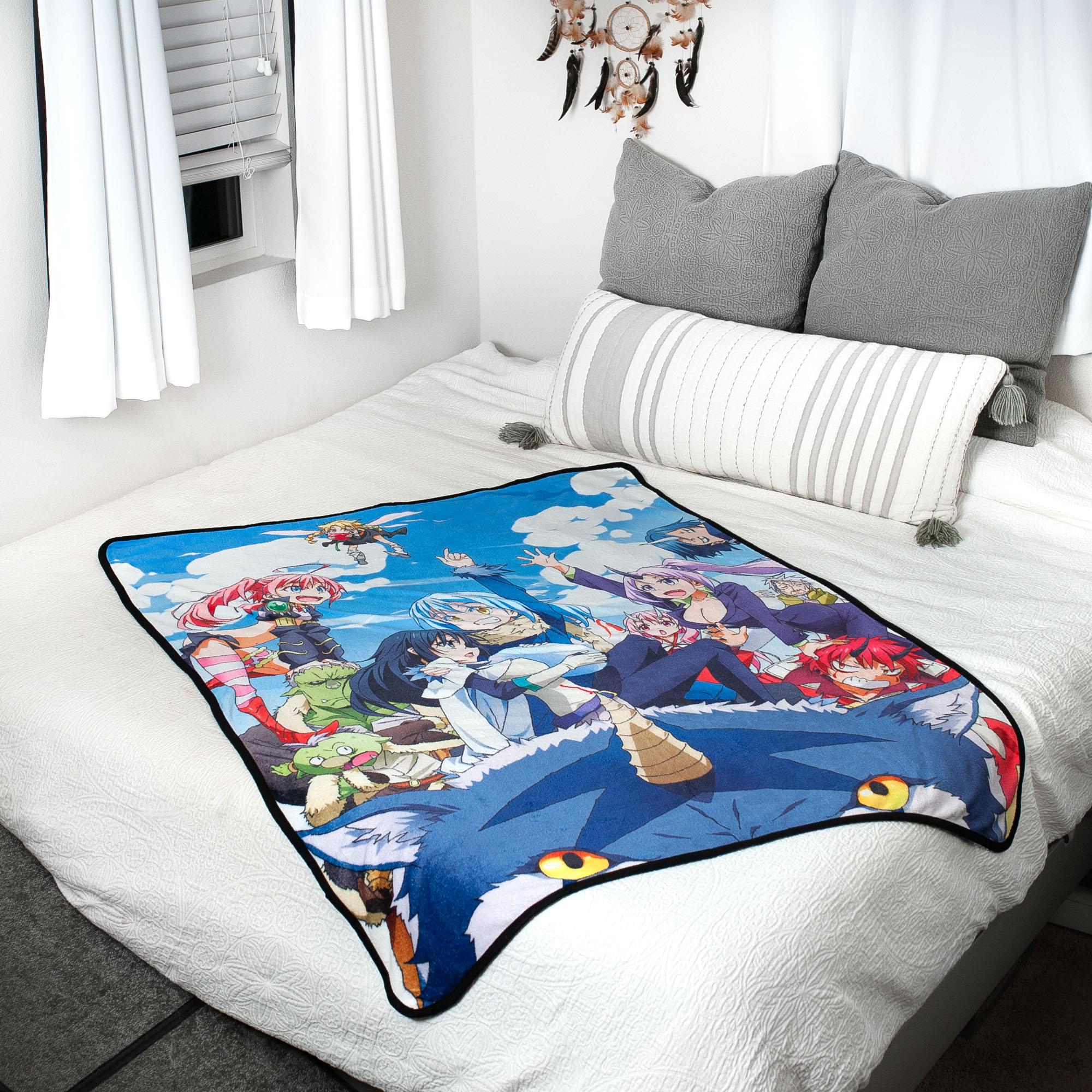 That Time I Got Reincarnated As A Slime Fleece Throw Blanket | 45 x 60 Inches - Image 6