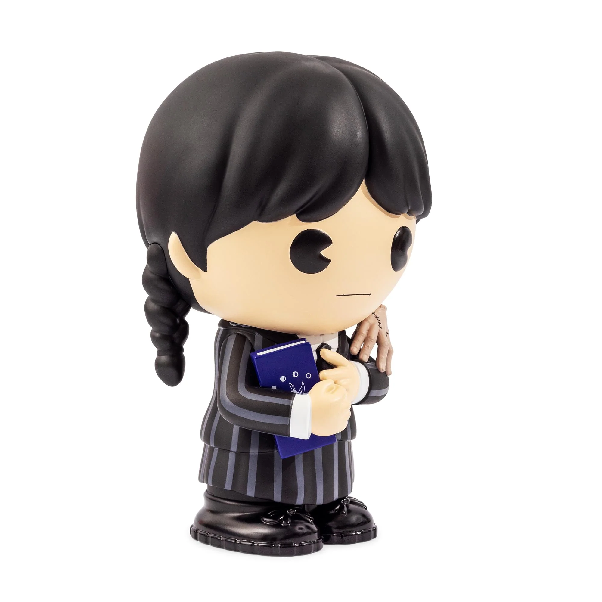 The Addams Family Wednesday With Thing 8 Inch PVC Figural Bank - Image 2