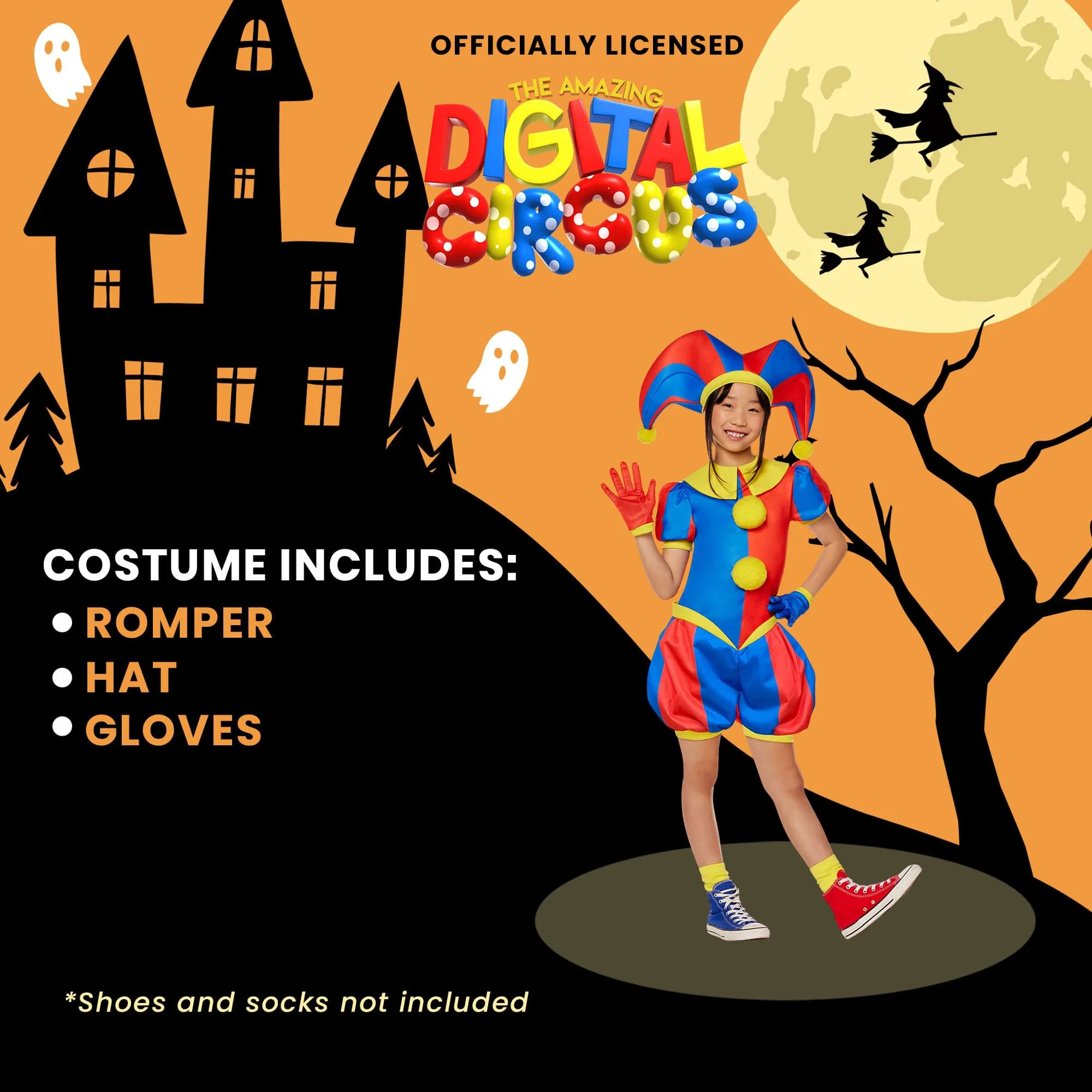 The Amazing Digital Circus Pomni Child Costume - Image 5