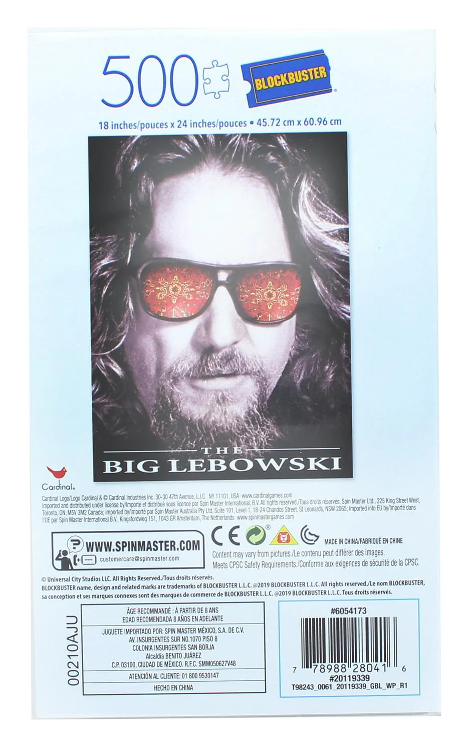 The Big Lebowski 500 Piece Jigsaw Puzzle in Plastic VHS Video Case - Image 3