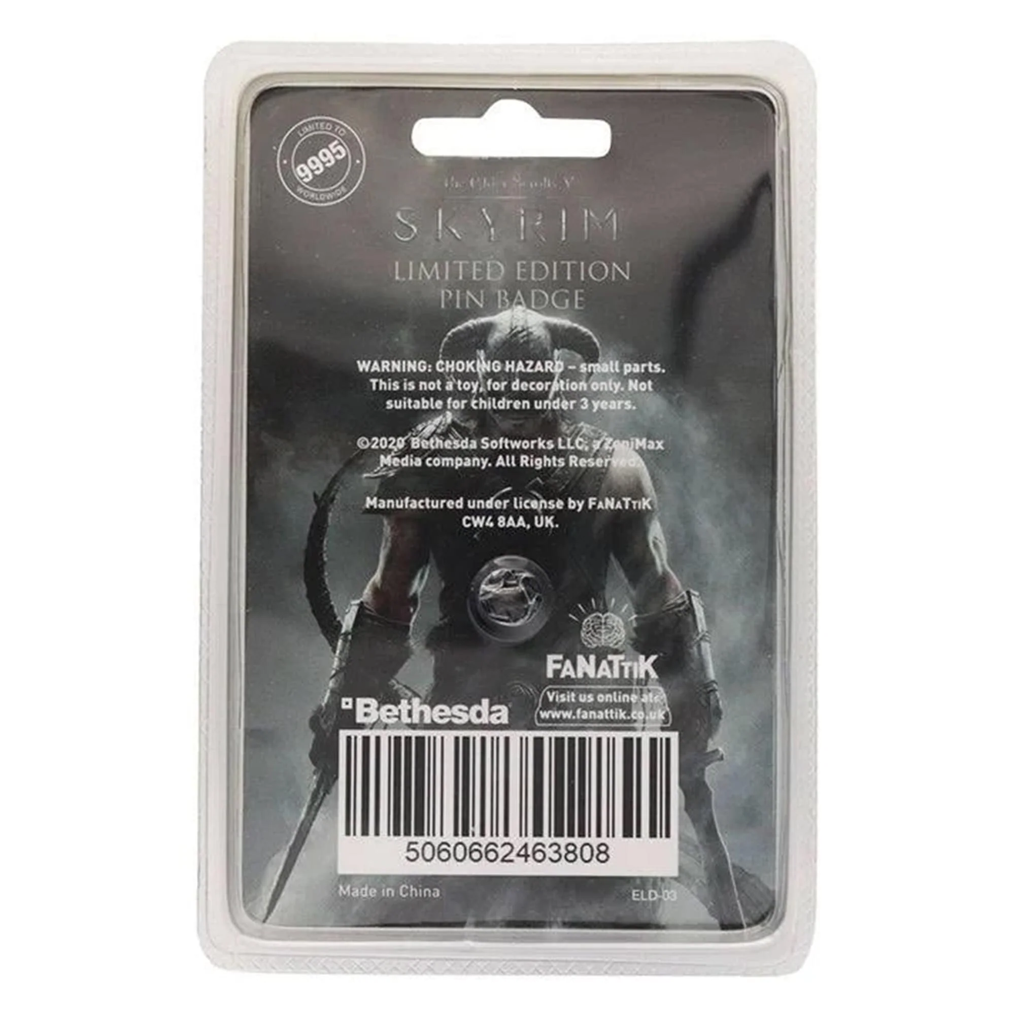 The Elder Scrolls V: Skyrim Limited Edition Pin Badge - Image 4