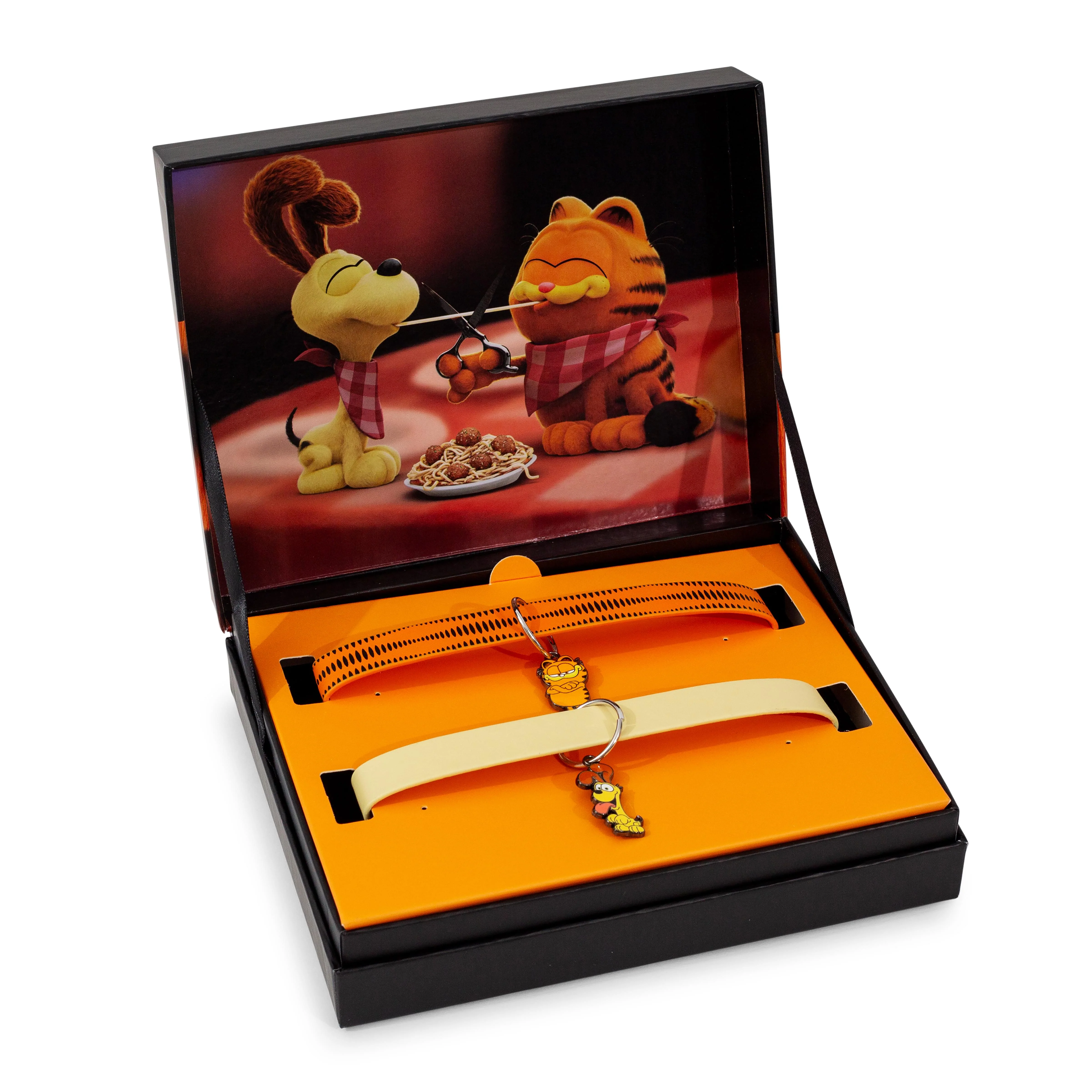 The Garfield Movie: Garfield and Odie Collar Choker Necklaces | Set of 2 - Image 2