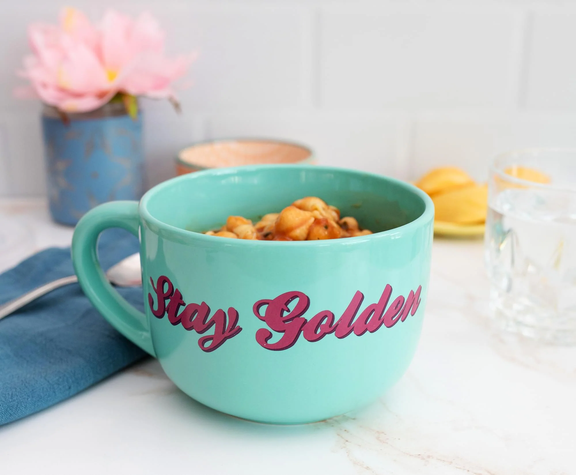The Golden Girls Ceramic Soup Mug with Vented Lid | Holds 24 Ounces - Image 5