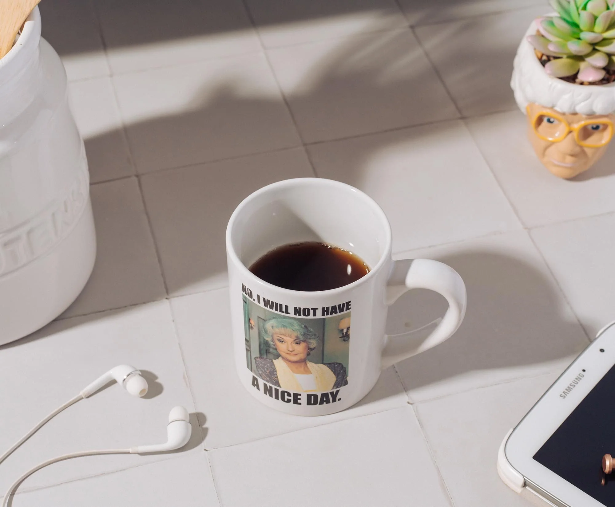 The Golden Girls Dorothy "Nice Day" Ceramic Mug | Holds 14 Ounces - Image 5