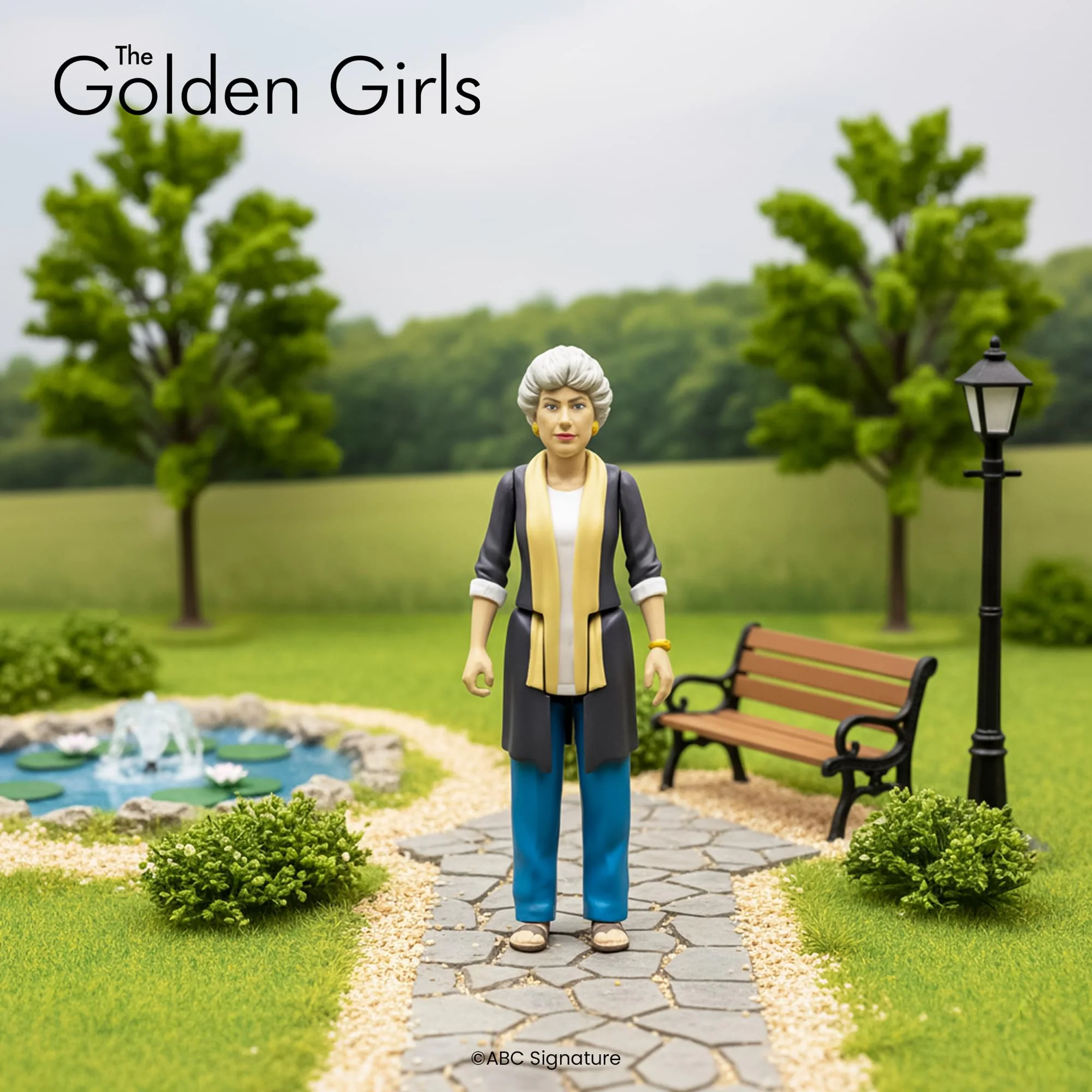 The Golden Girls Dorothy Zbornak 3.75-Inch Retro Action Figure - Image 8