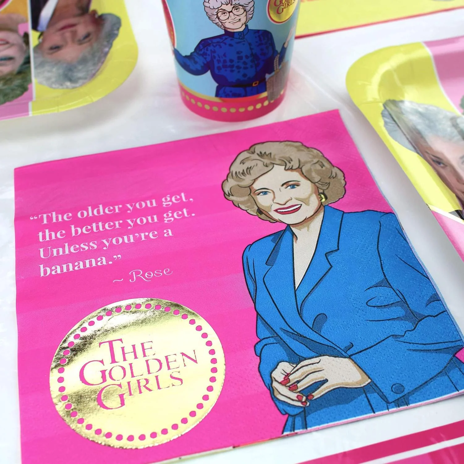 The Golden Girls Lunch Party Napkins | 16 Pack - Image 3