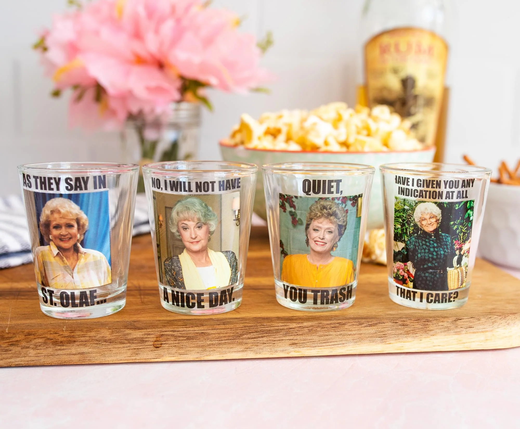 The Golden Girls Memes 1.5-Ounce Mini Glasses | Set of 4 - Image 3