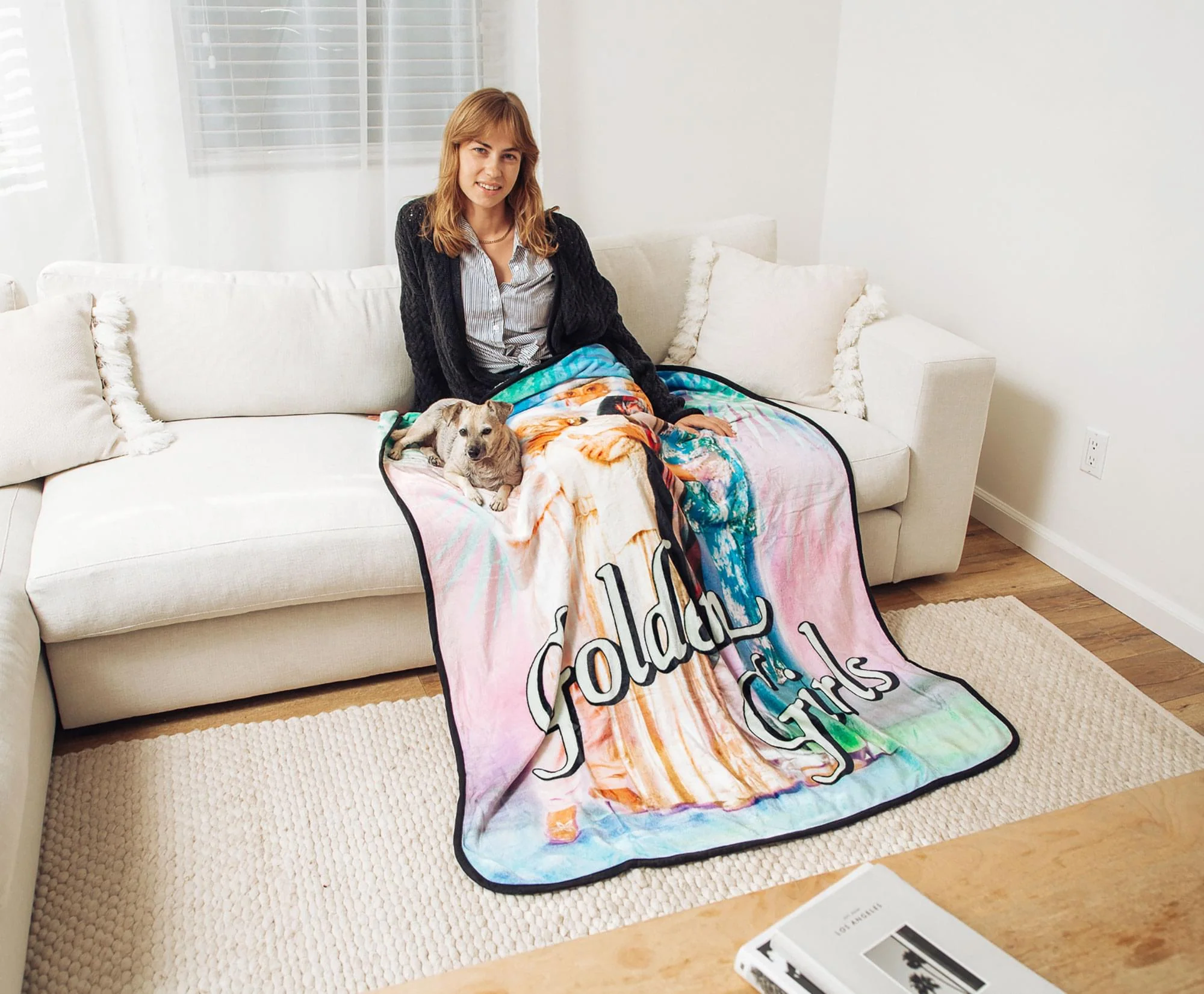 The Golden Girls Raschel Fleece Throw Fleece Blanket | 45 x 60 Inches - Image 8