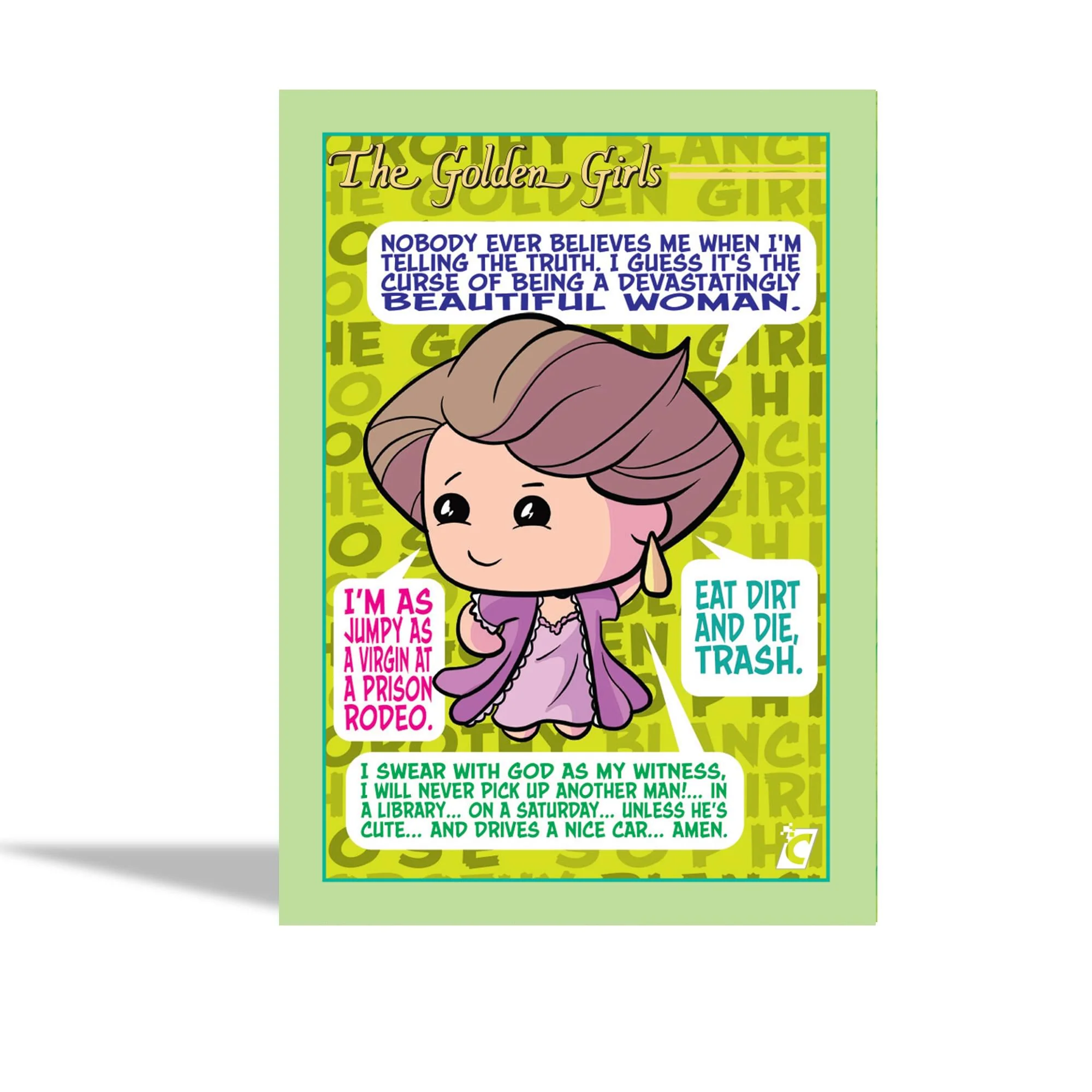 The Golden Girls Series 1 Trading Cards | Inner Case 12 Collector Boxes - Image 5