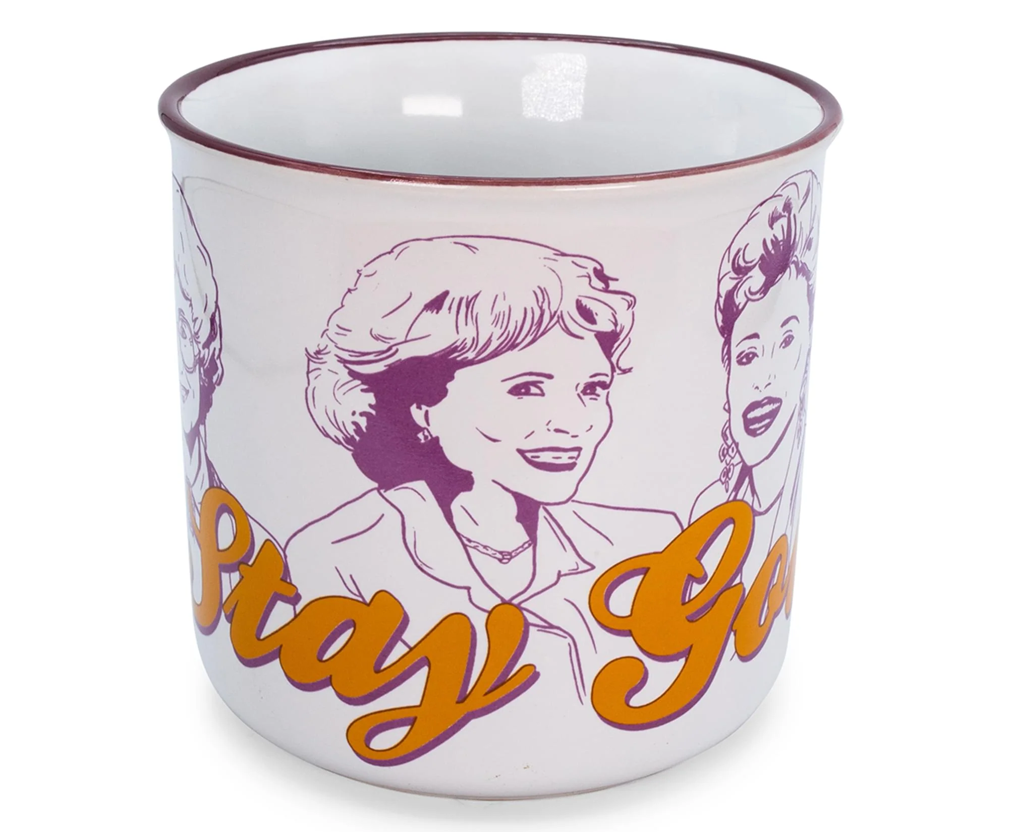 The Golden Girls "Stay Golden" Ceramic Camper Mug | Holds 20 Ounces - Image 3