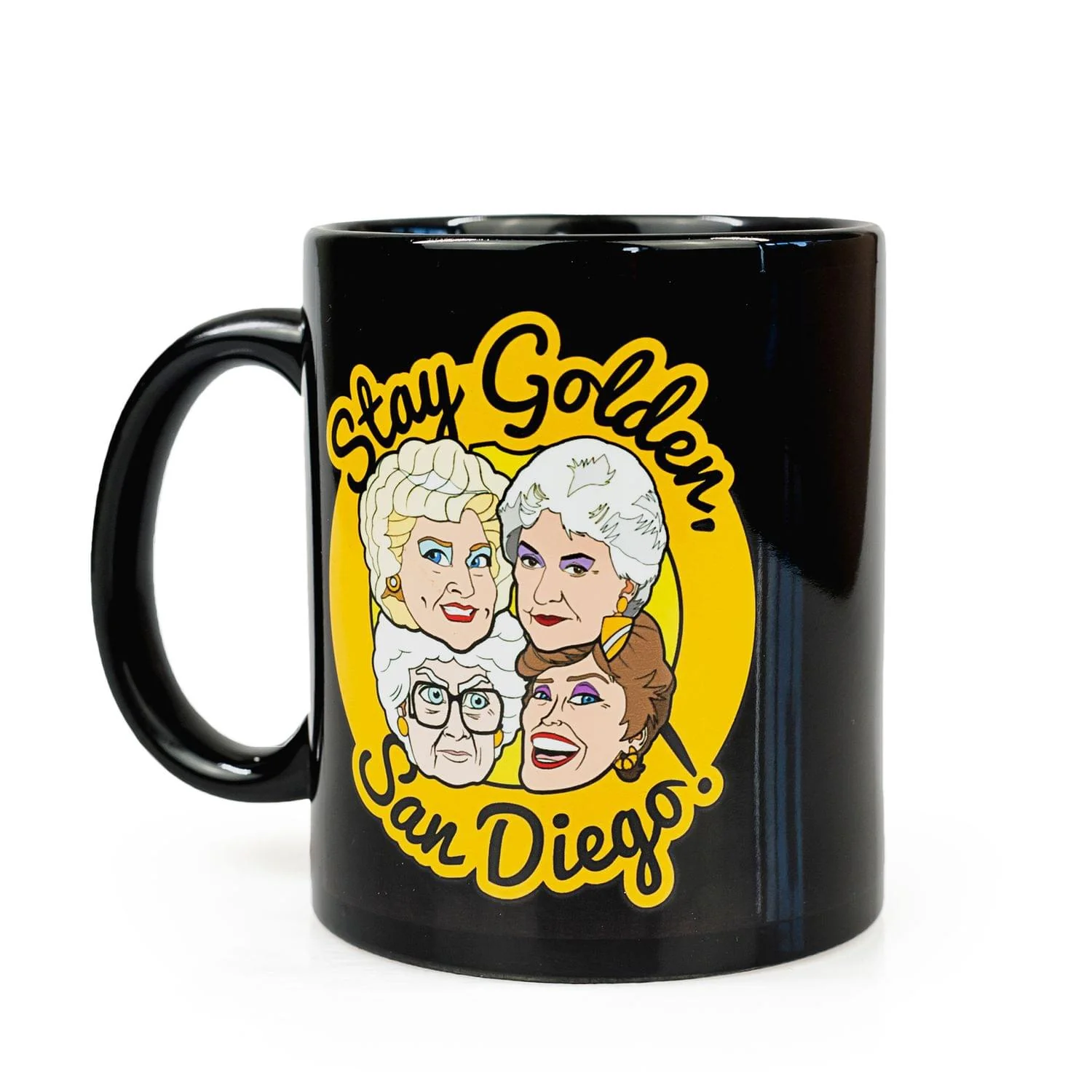 The Golden Girls Stay Golden San Diego Ceramic Mug | 11 Ounces| Golden Girls Mug - Image 2