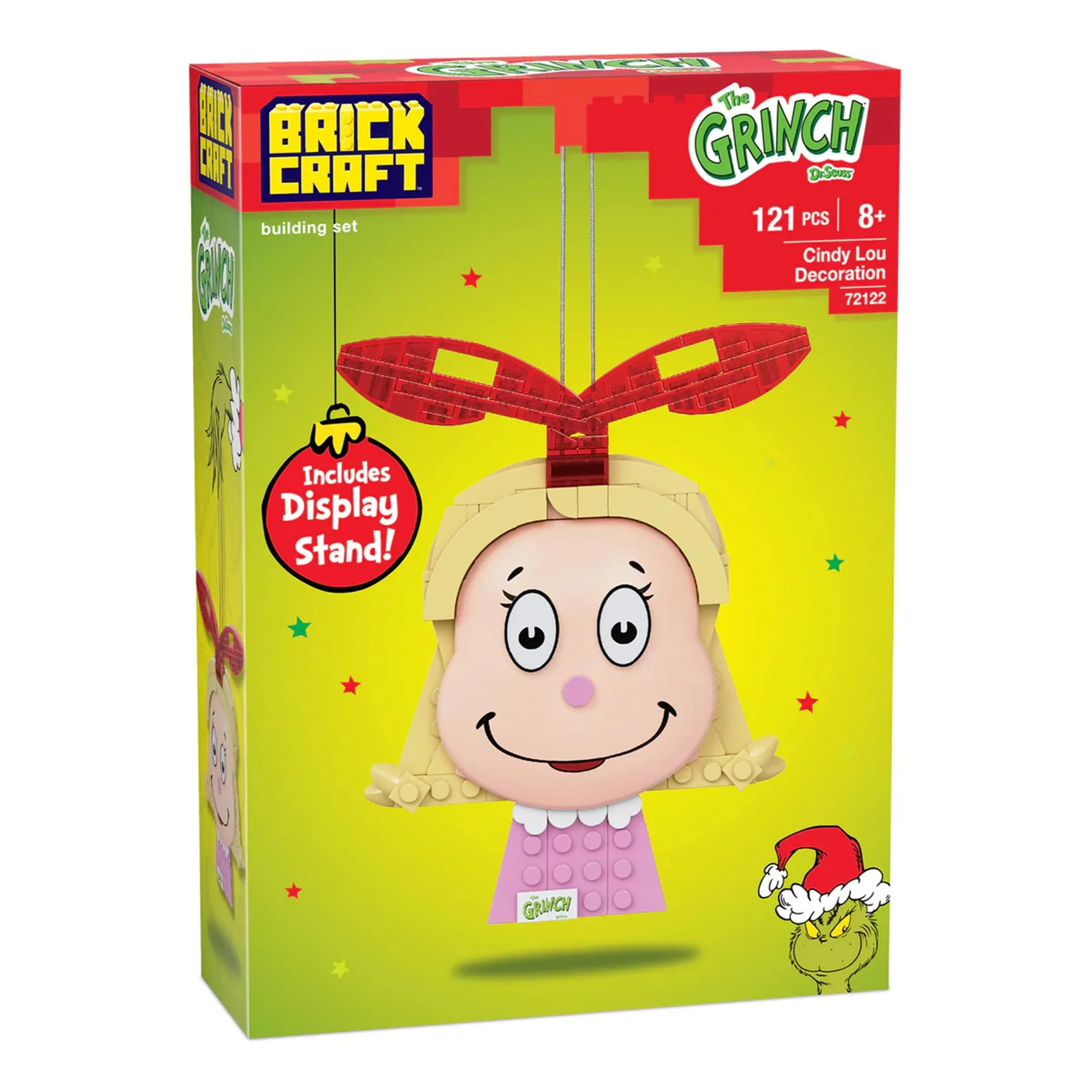 The Grinch Cindy-Lou Decoration 121-Piece Brickcraft Building Set - Image 2