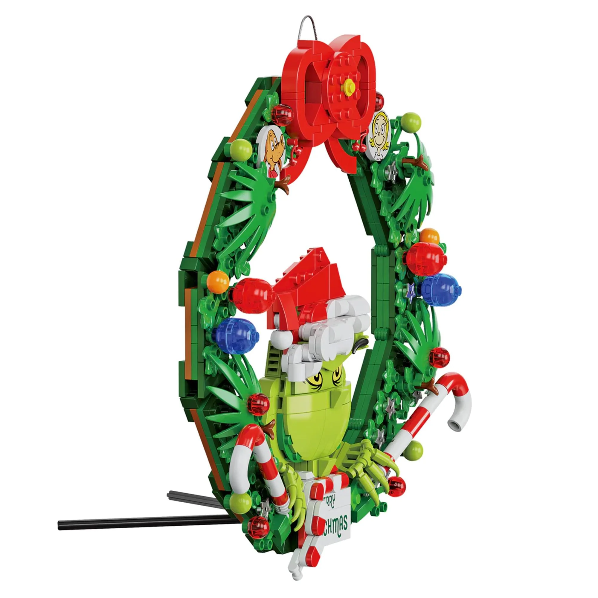 The Grinch Wreath 523-Piece Brickcraft Building Set - Image 3