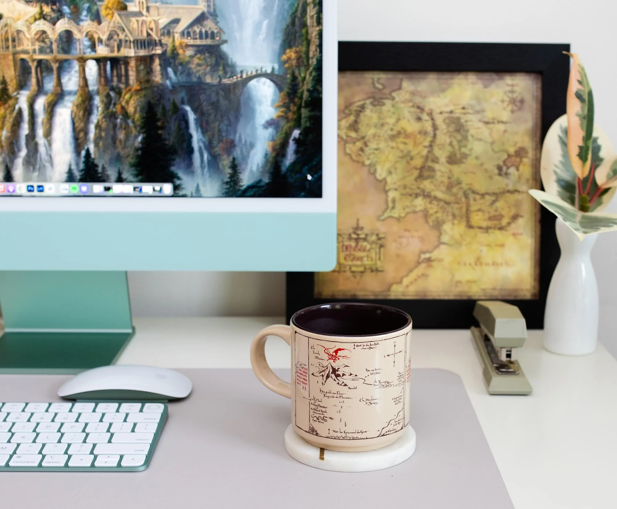 The Hobbit The Shire Map Ceramic Mug | Holds 13 Ounces - Image 8