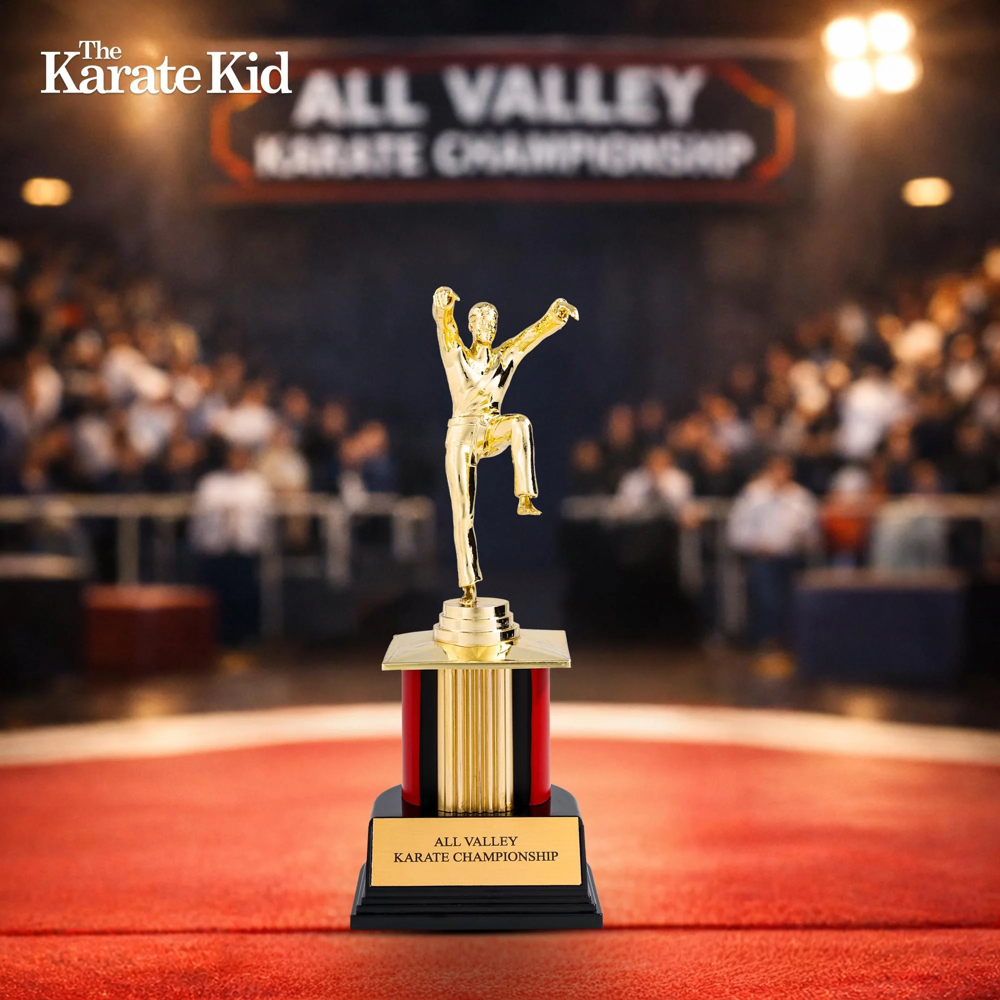 The Karate Kid 8-Inch All Valley Karate Championship Trophy Replica - Image 5