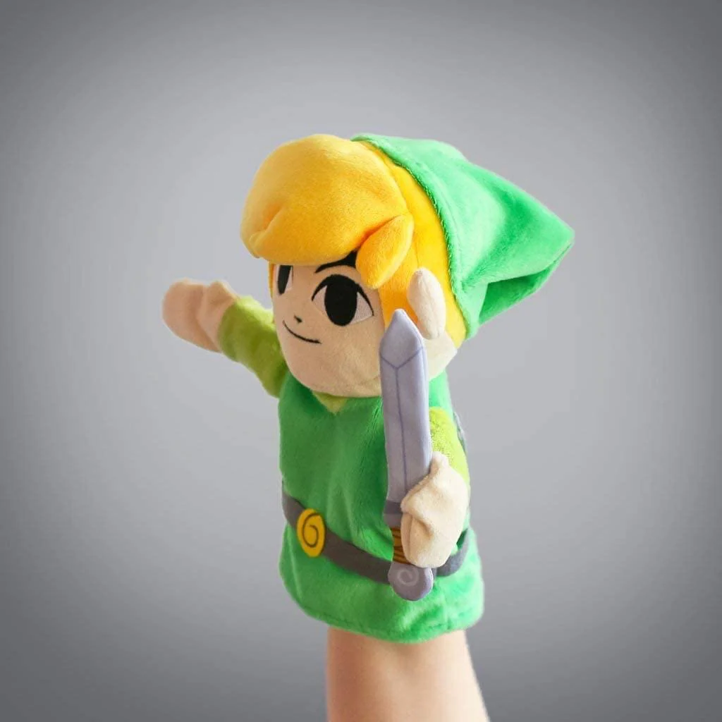 The Legend of Zelda 9 Inch Plush Hand Puppet | Link - Image 2