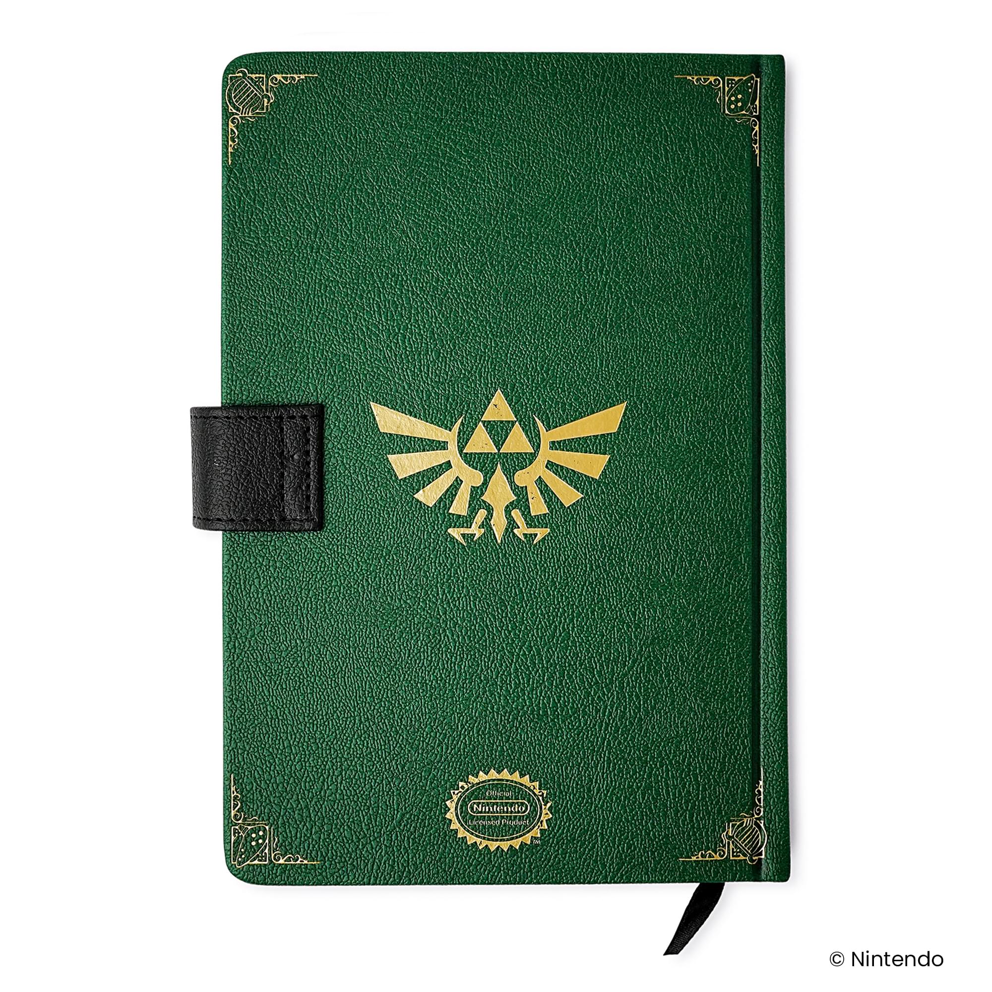 The Legend Of Zelda Green Premium Hardback Journal - Image 2