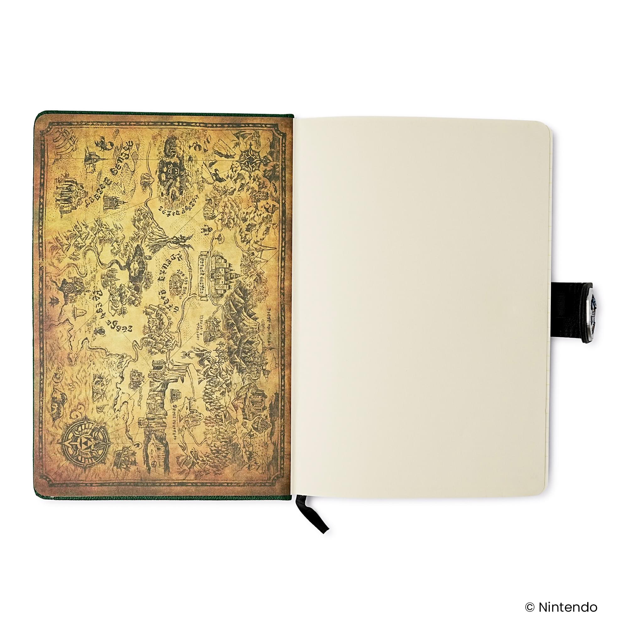 The Legend Of Zelda Green Premium Hardback Journal - Image 3