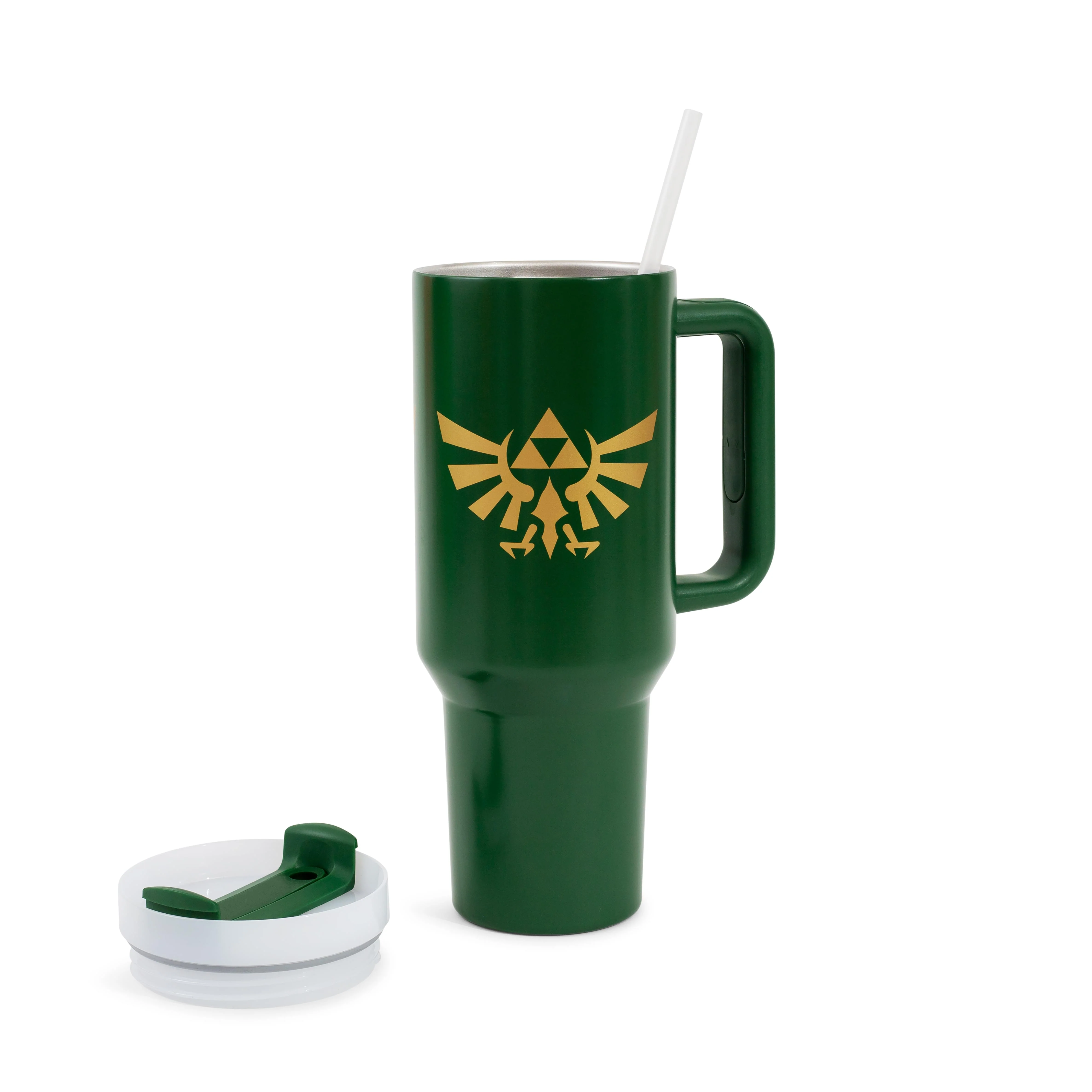 The Legend of Zelda Hylian Crest Metal Travel Tumbler | Holds 40 Ounces - MOQ 3K - Image 3