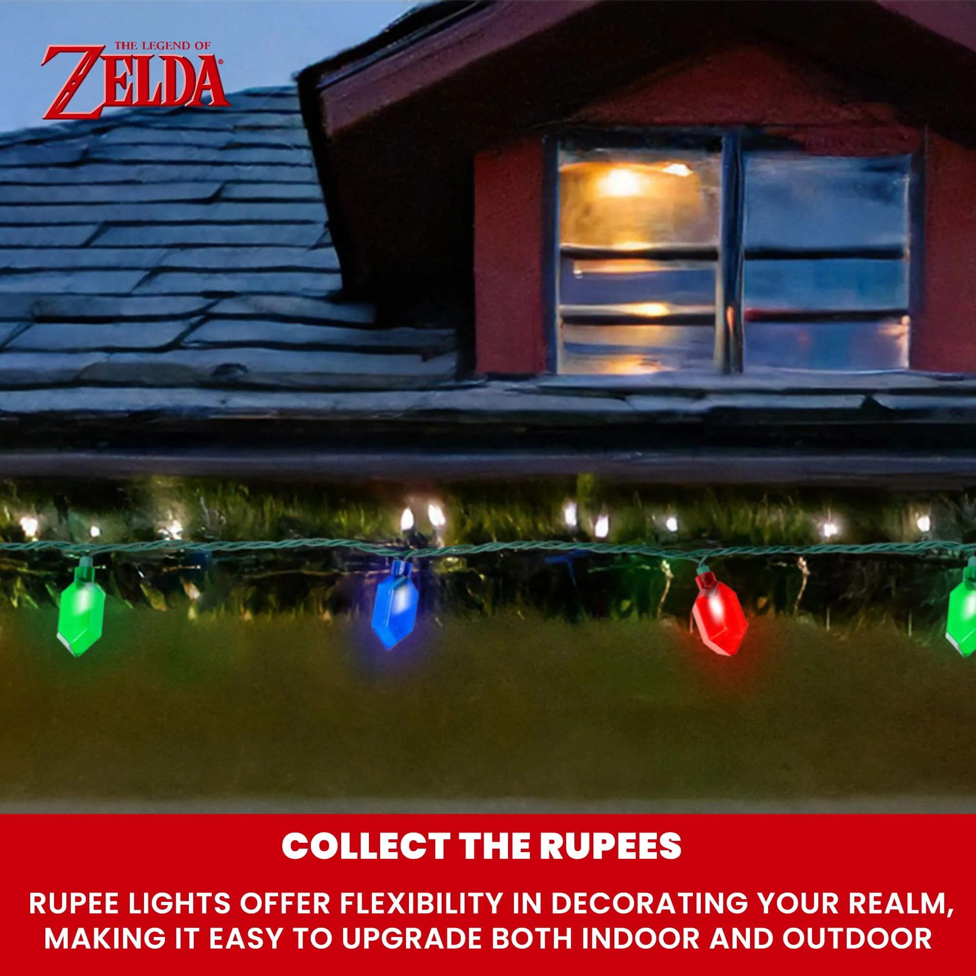 The Legend of Zelda Rupee String Lights - Image 7