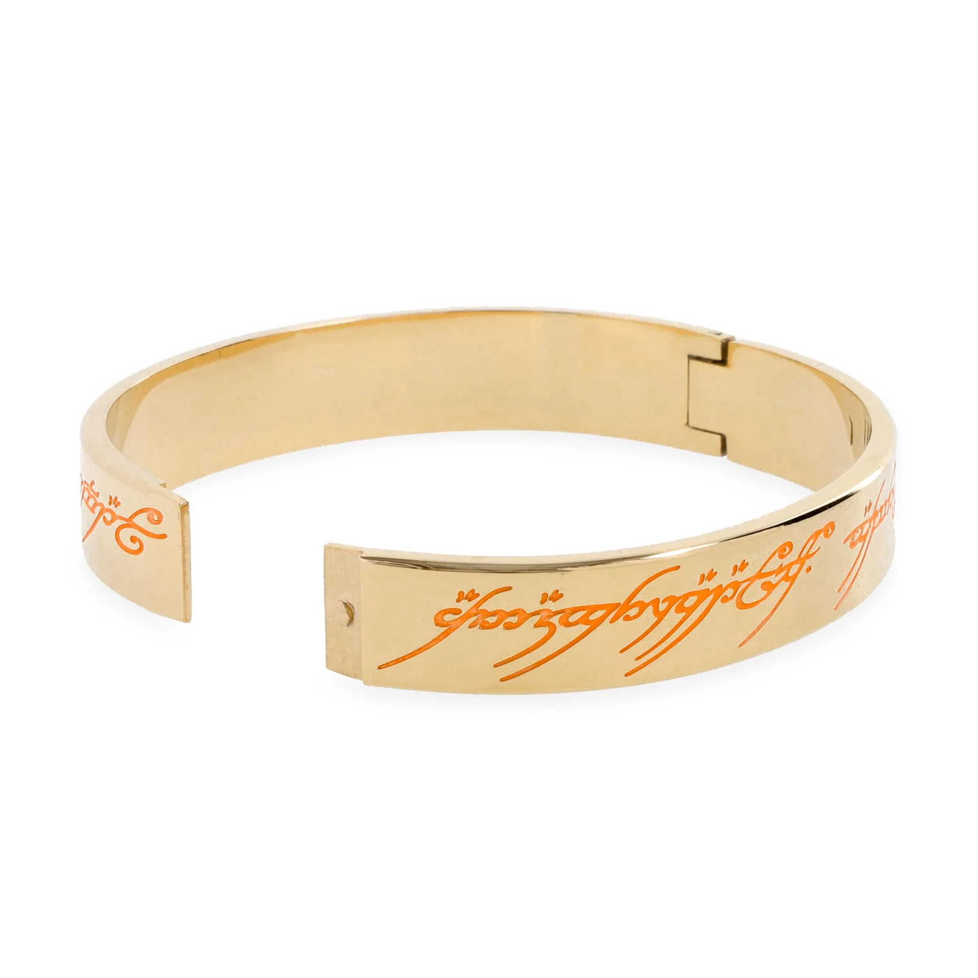 The Lord Of The Rings Glow-In-the-Dark One Ring Hinged Bangle Bracelet - Image 4